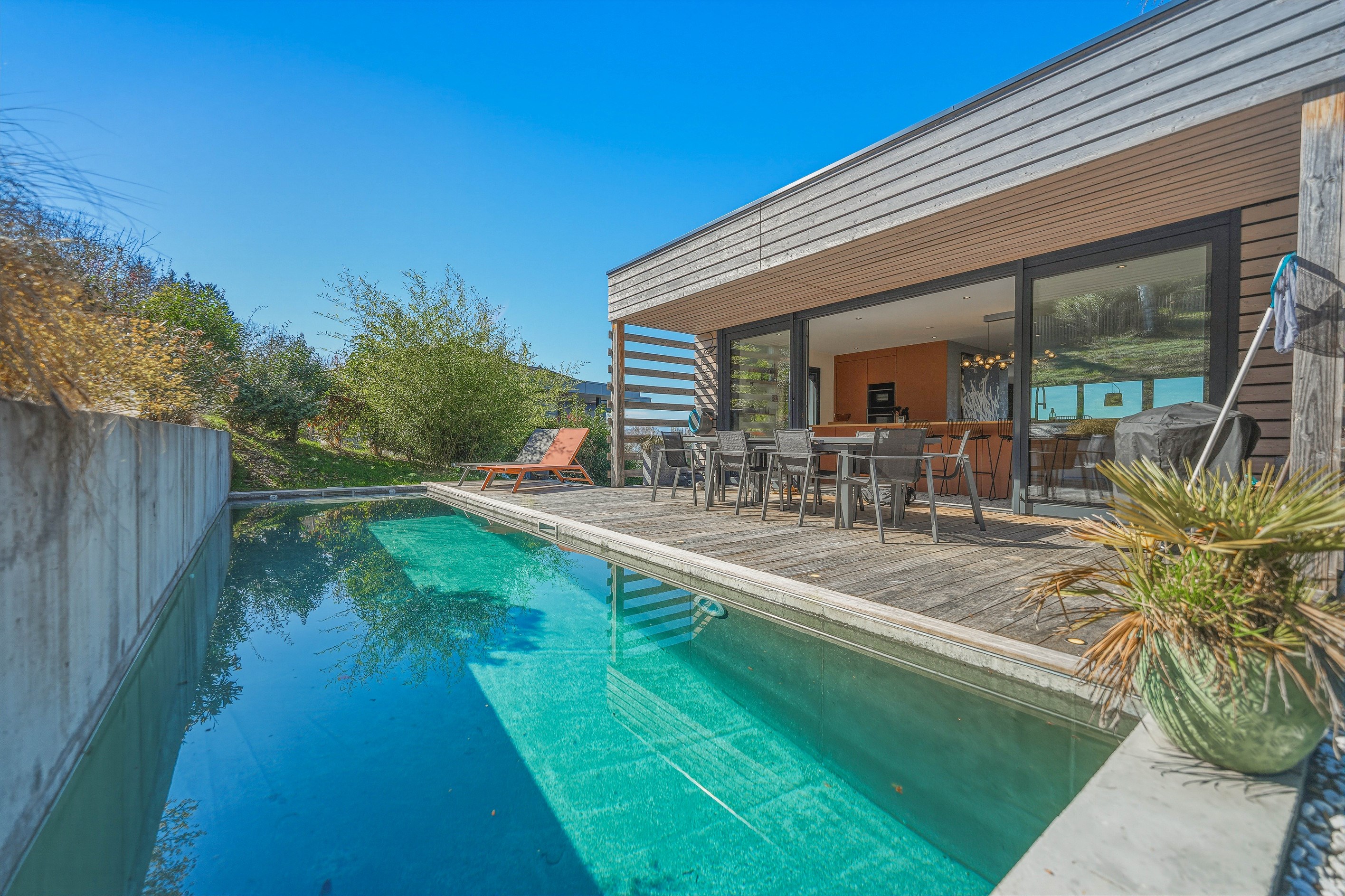  Evian : contemporary villa offering exceptional panoramic views over the lake - 物件實景