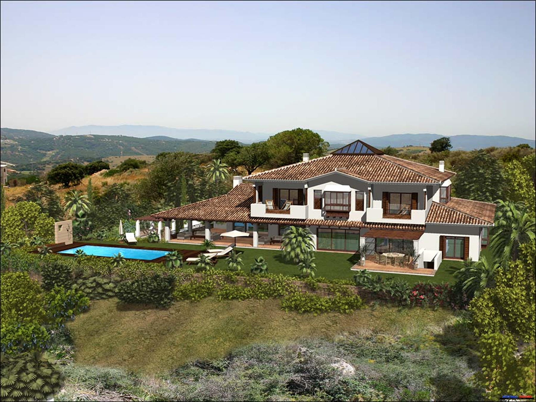  Turnkey custom villa project with panoramic views in La Reserva, Sotogrande - 物件實景