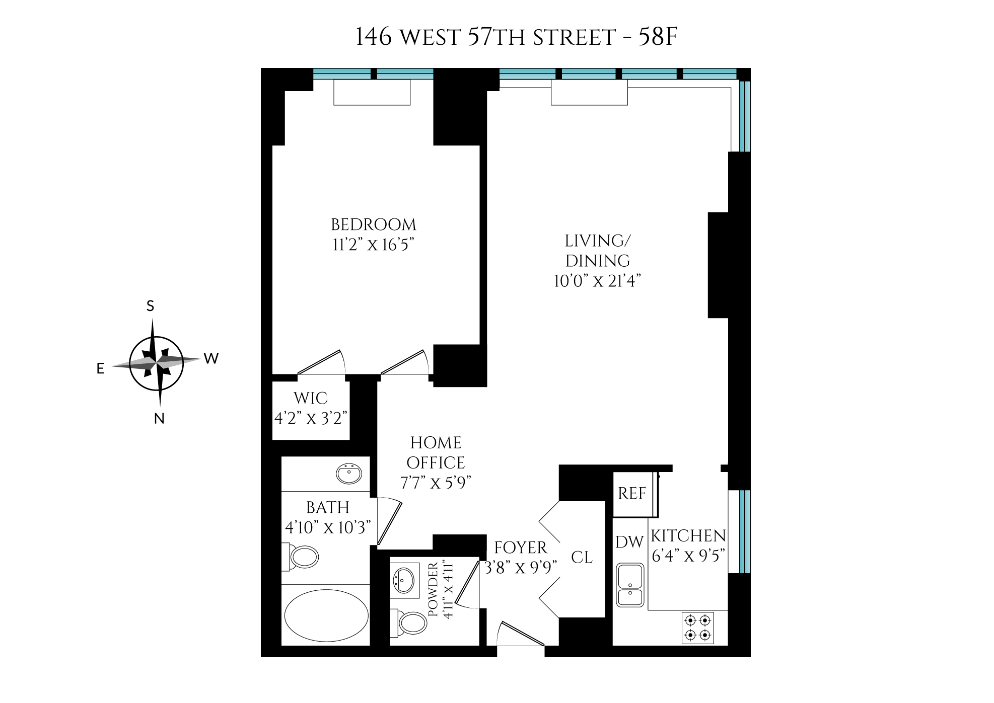  146 West 57th Street  58F - 物件實景