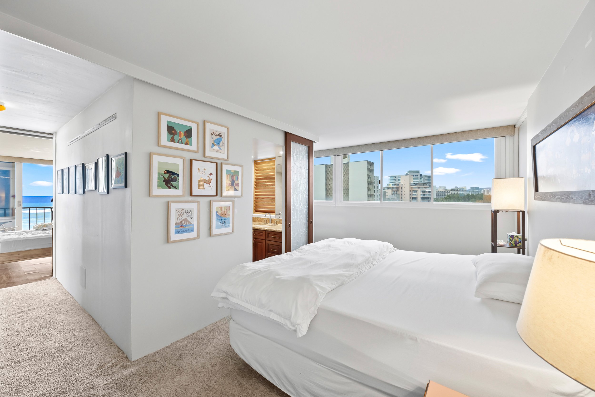  3056 Kalakaua, City, Coastline, Diamond Head, Mountain, Ocean, Sunset views - 物件實景
