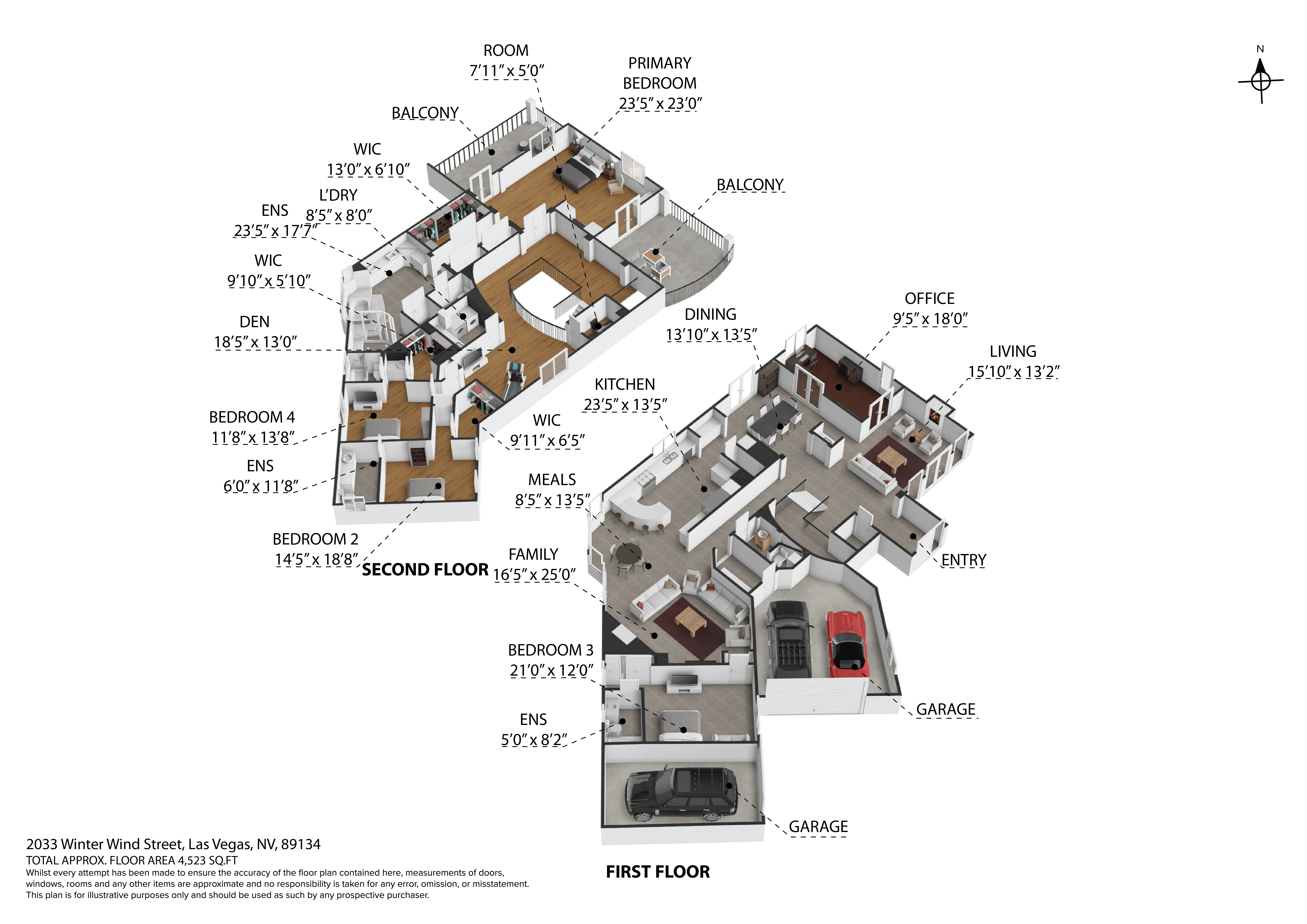  Mountain View home on Cul-de-Sac with Pool, Spa & Sport Court - 物件實景