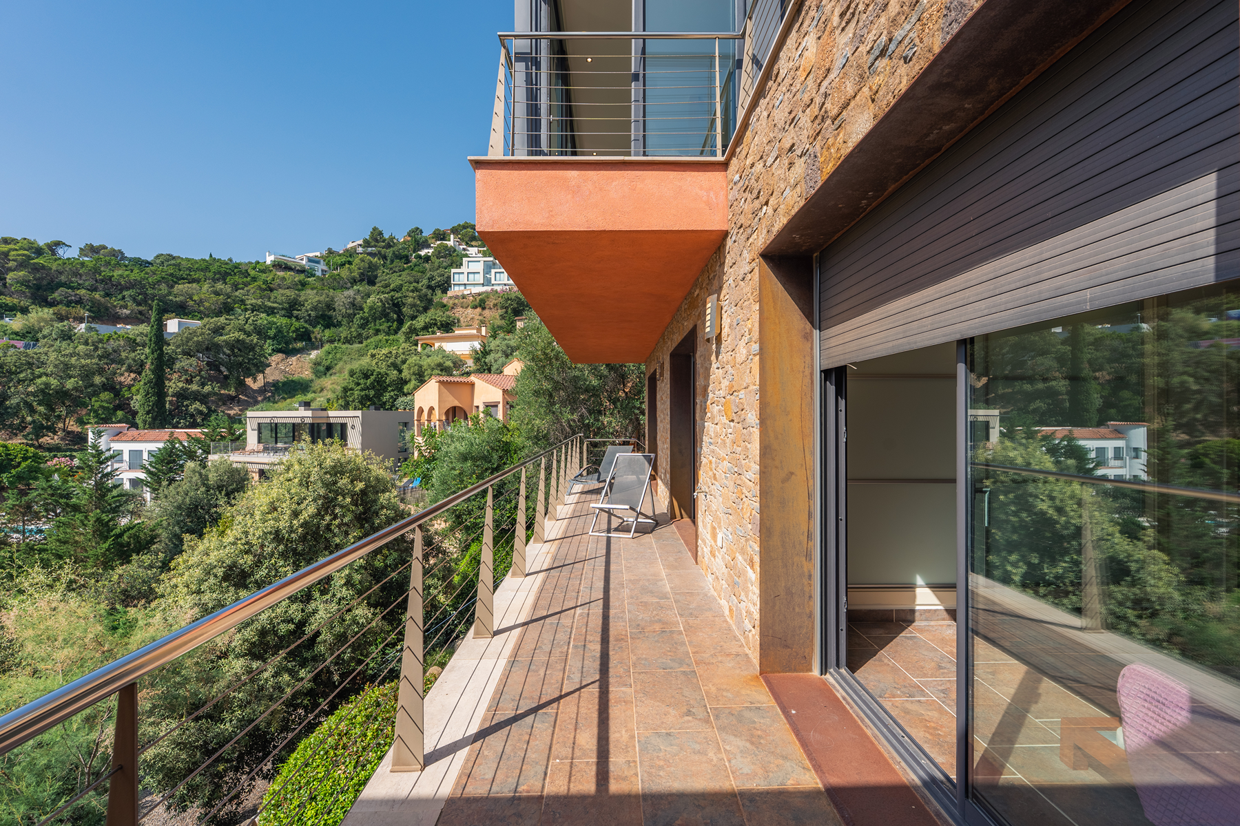 Corner townhouse with pool and sea views near Sa Riera, Begur - 物件實景