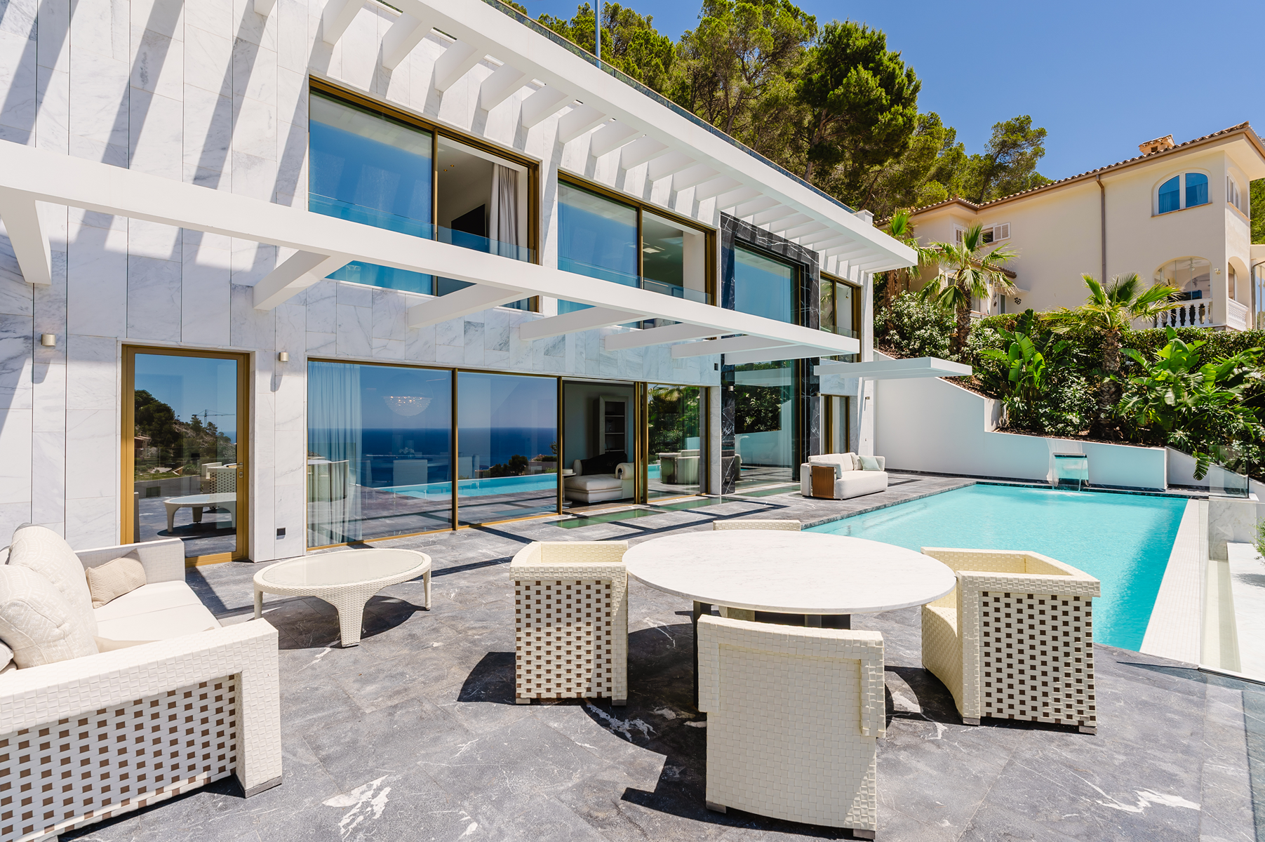  Villa with pool and sea views in Cala Llamp - 物件實景