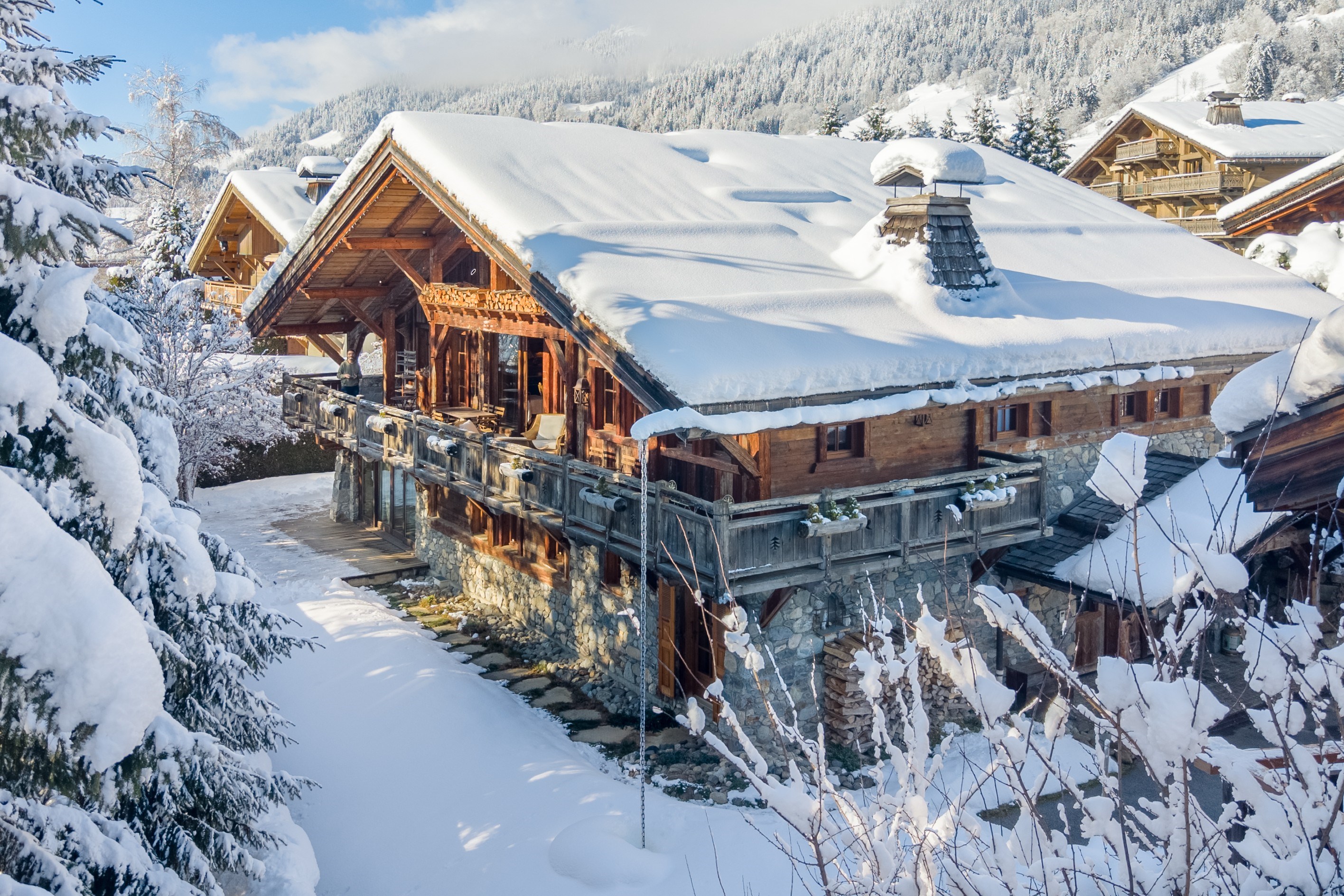  Chalet Squillo – Just a 10-minute walk from the center of Megève - 物件實景