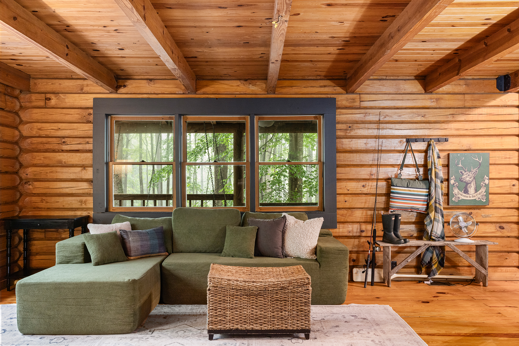  Charming, Private Cabin Overlooking Lake Coweta - 物件實景
