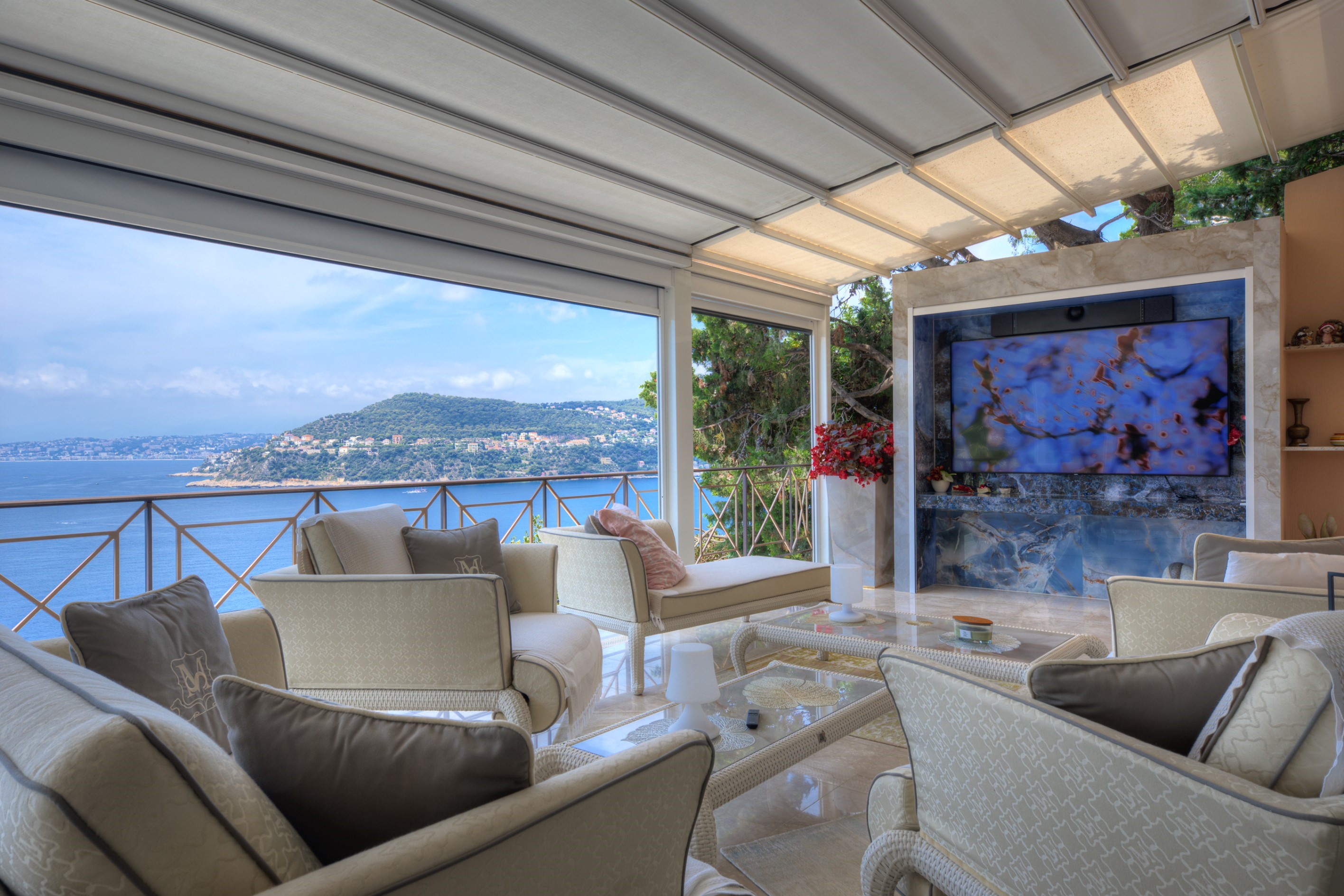  Waterfront luxury villa with panoramic sea views in Saint-Jean-Cap-Ferrat near … - 物件實景