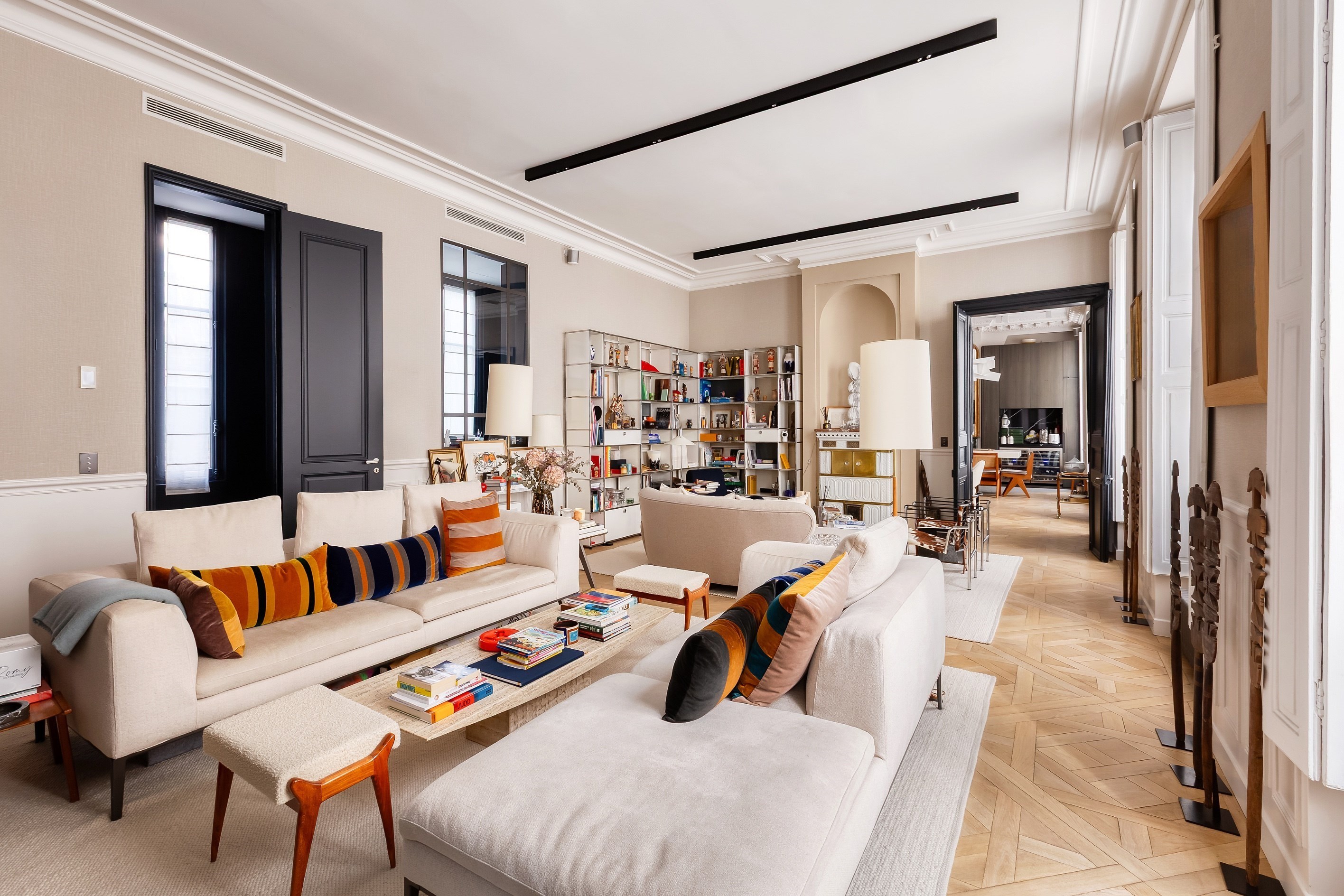  Paris 7th – Elegant reception and family apartment renovated by an architect - 物件實景