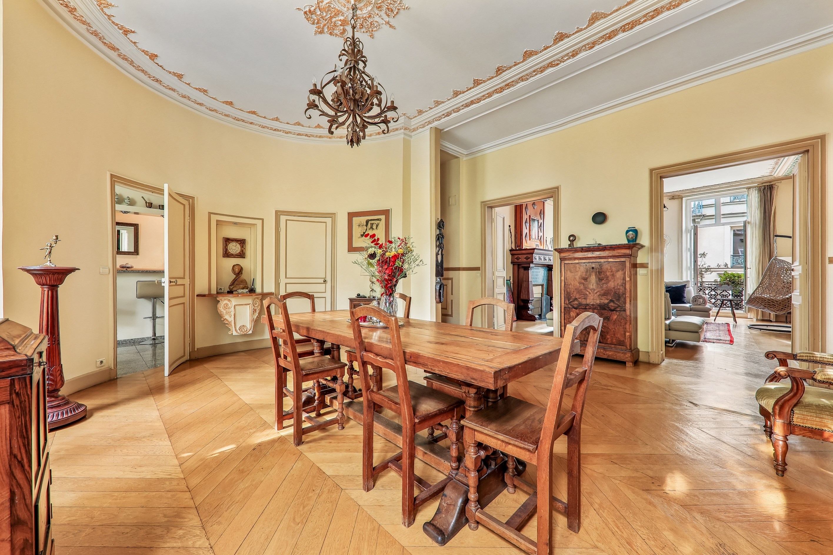  Elegant Family and Reception Apartment 75008 - 物件實景