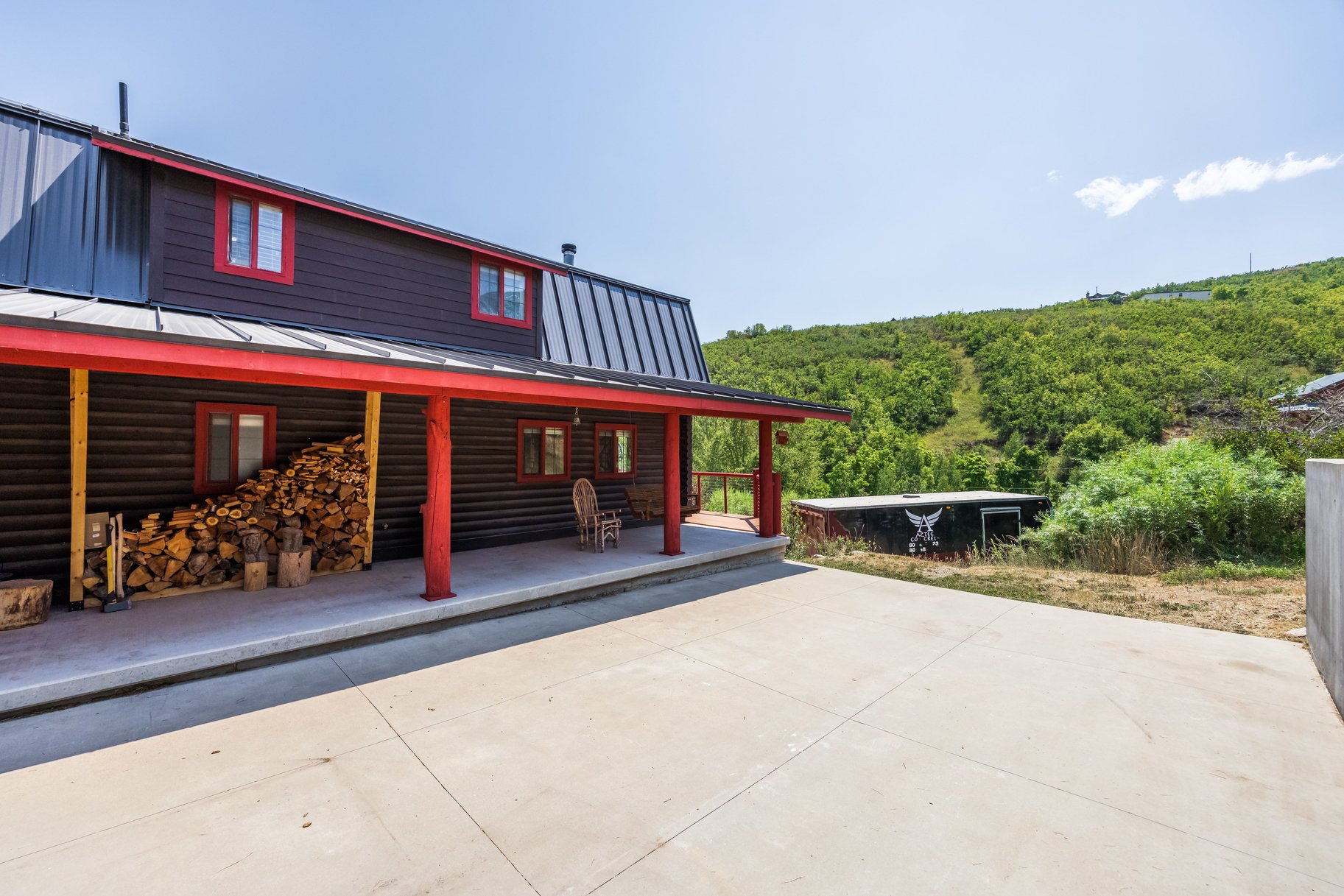  Immaculate Cabin in Midway with Incredible Valley Views - 物件實景