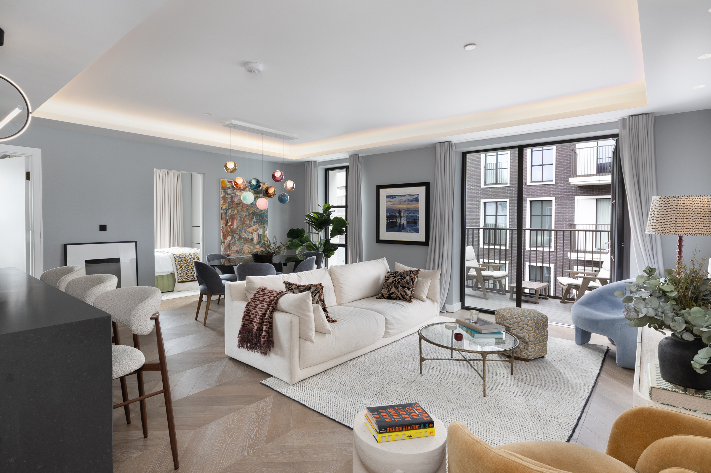  A Contemporary Three-Bedroom Apartment in Fitzrovia - 物件實景