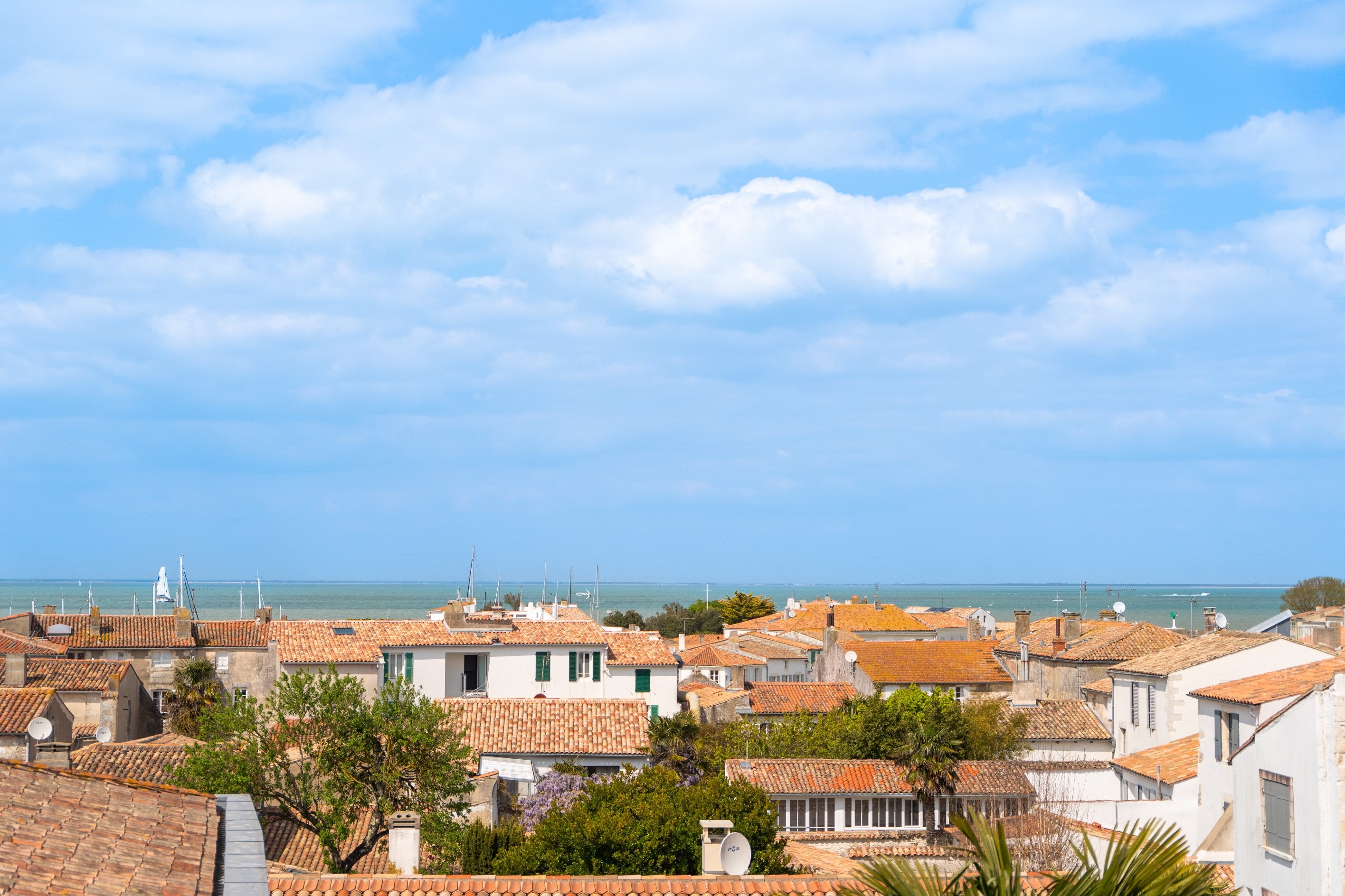 Île de Ré - Saint Martin de Ré - Unique duplex with city and ocean view - 物件實景