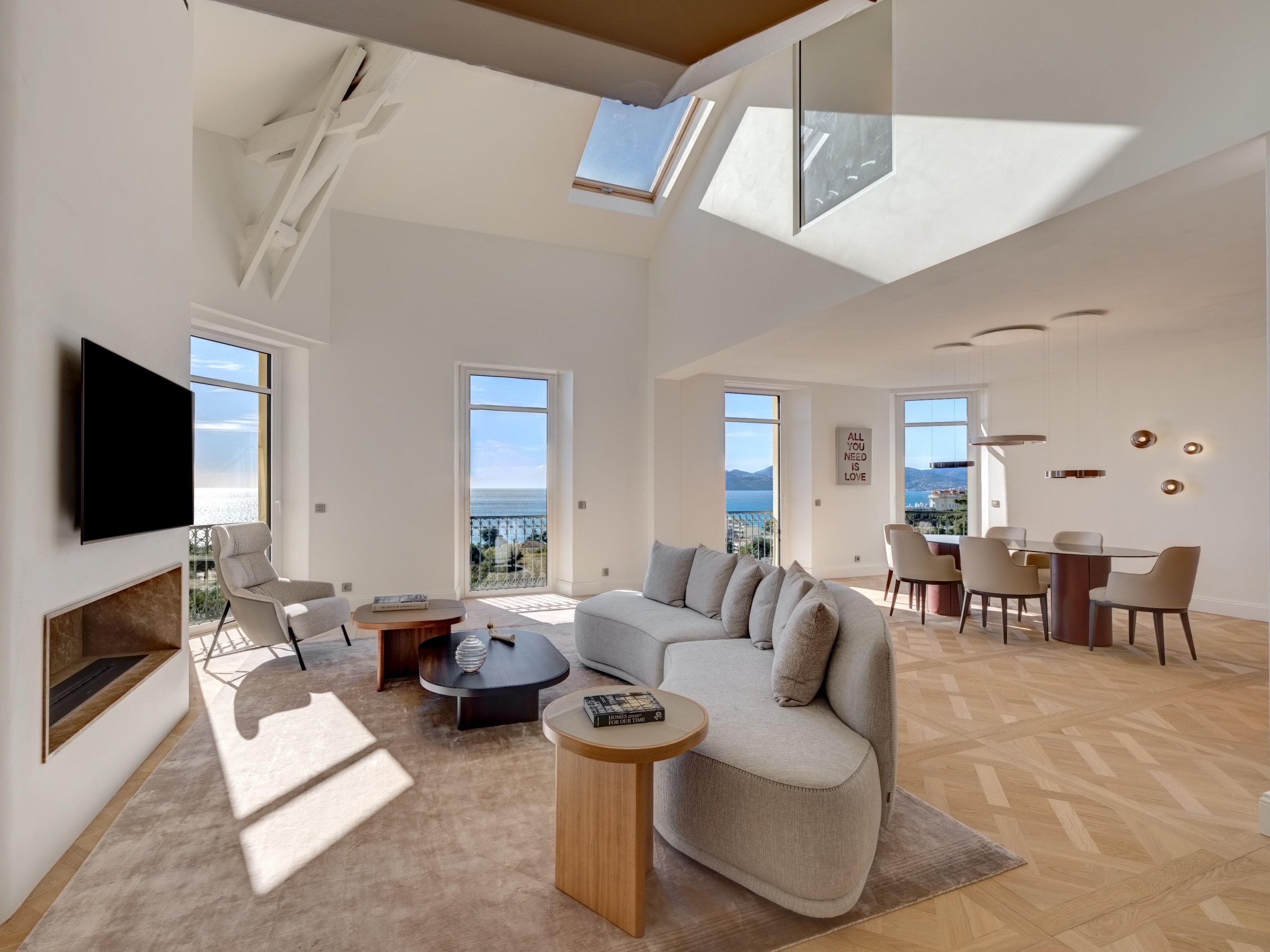  Exceptional loft in Cannes with panoramic sea view - La Croix des Gardes - 物件實景
