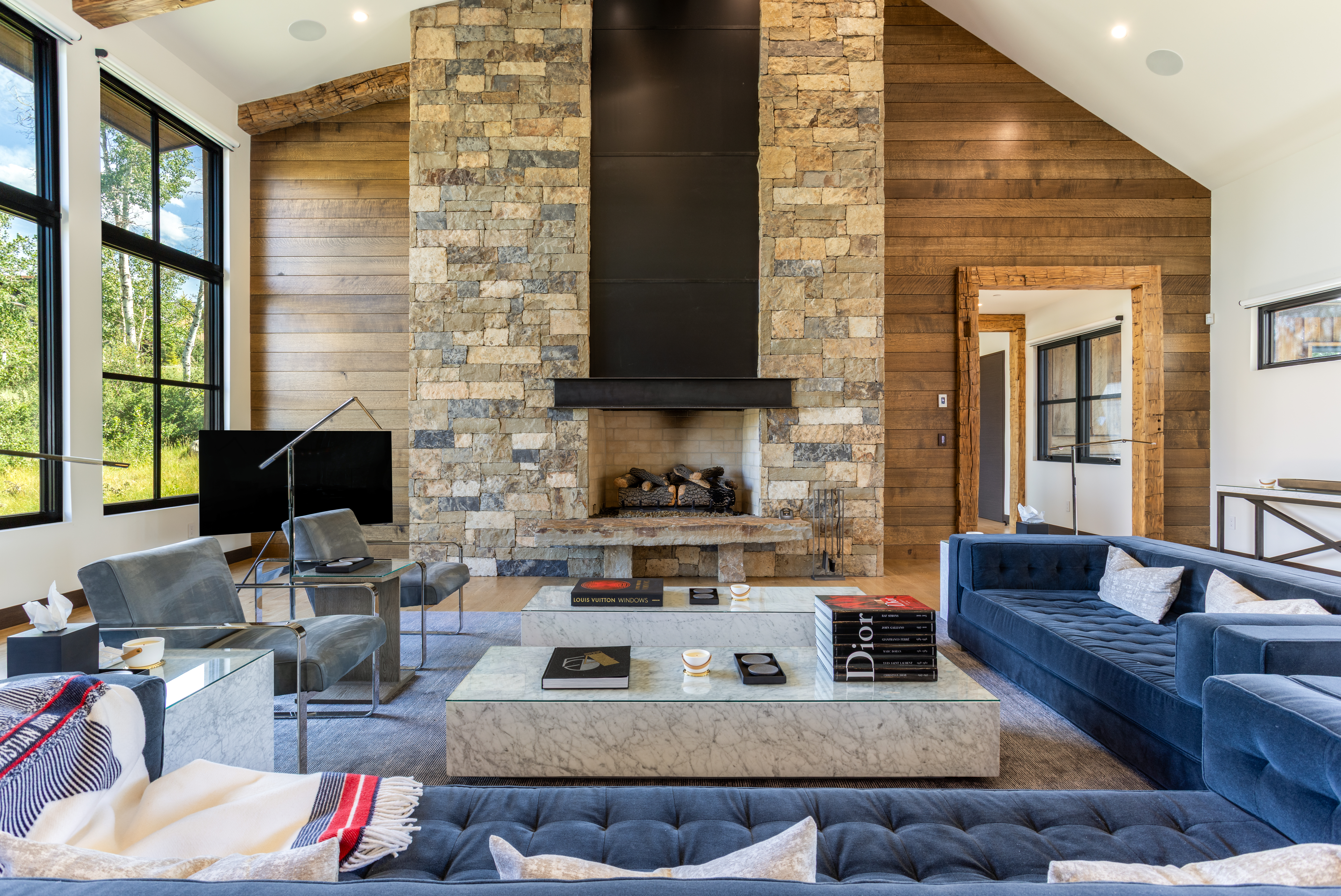  Mountain Modern Residence with Contemporary Architecture in Red Sky Ranch - 物件實景