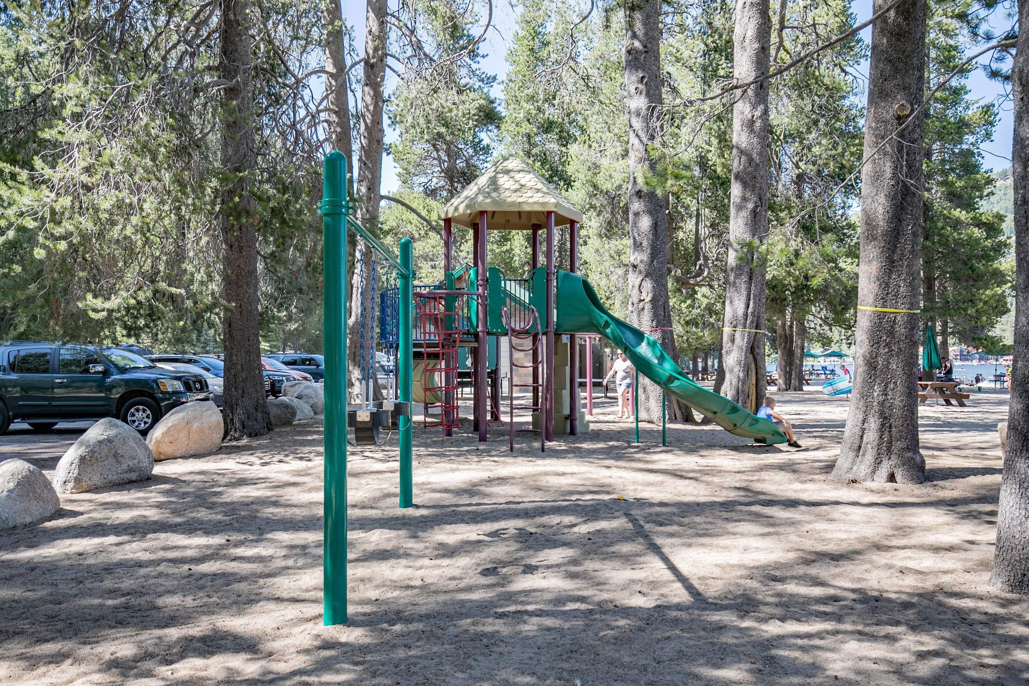  Rare sunny, flat parcel across from Donner Lake