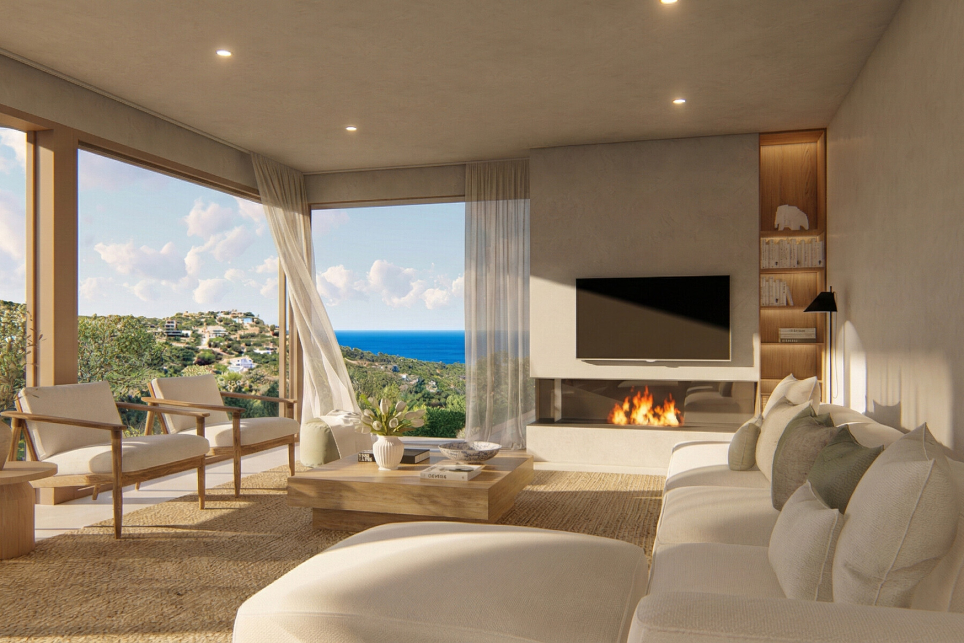  Exclusive house with sea views, in the area of Sa Riera, Begur - 物件實景