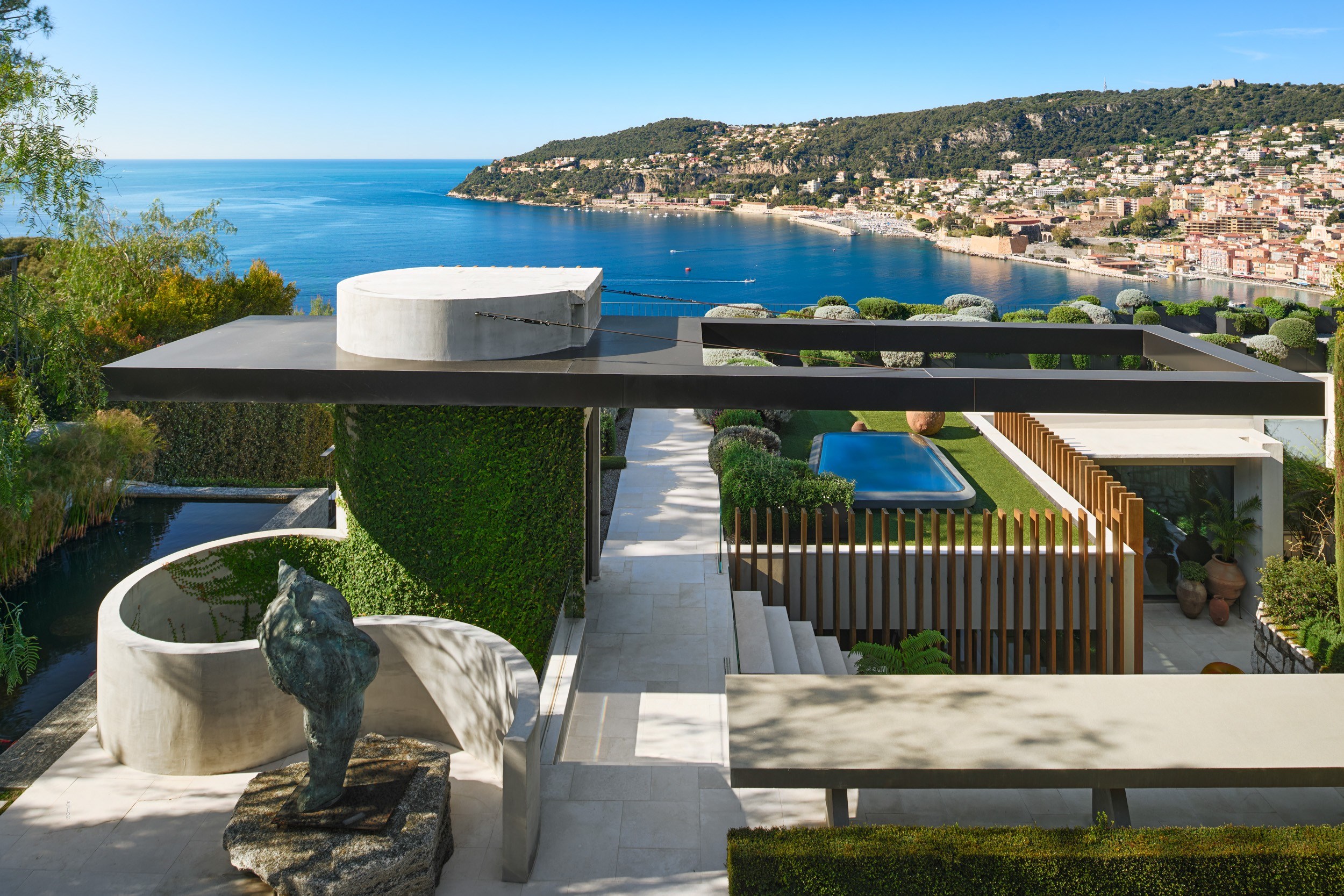  Villefranche-sur-Mer contemporary estate with panoramic sea views over the bay - 物件實景