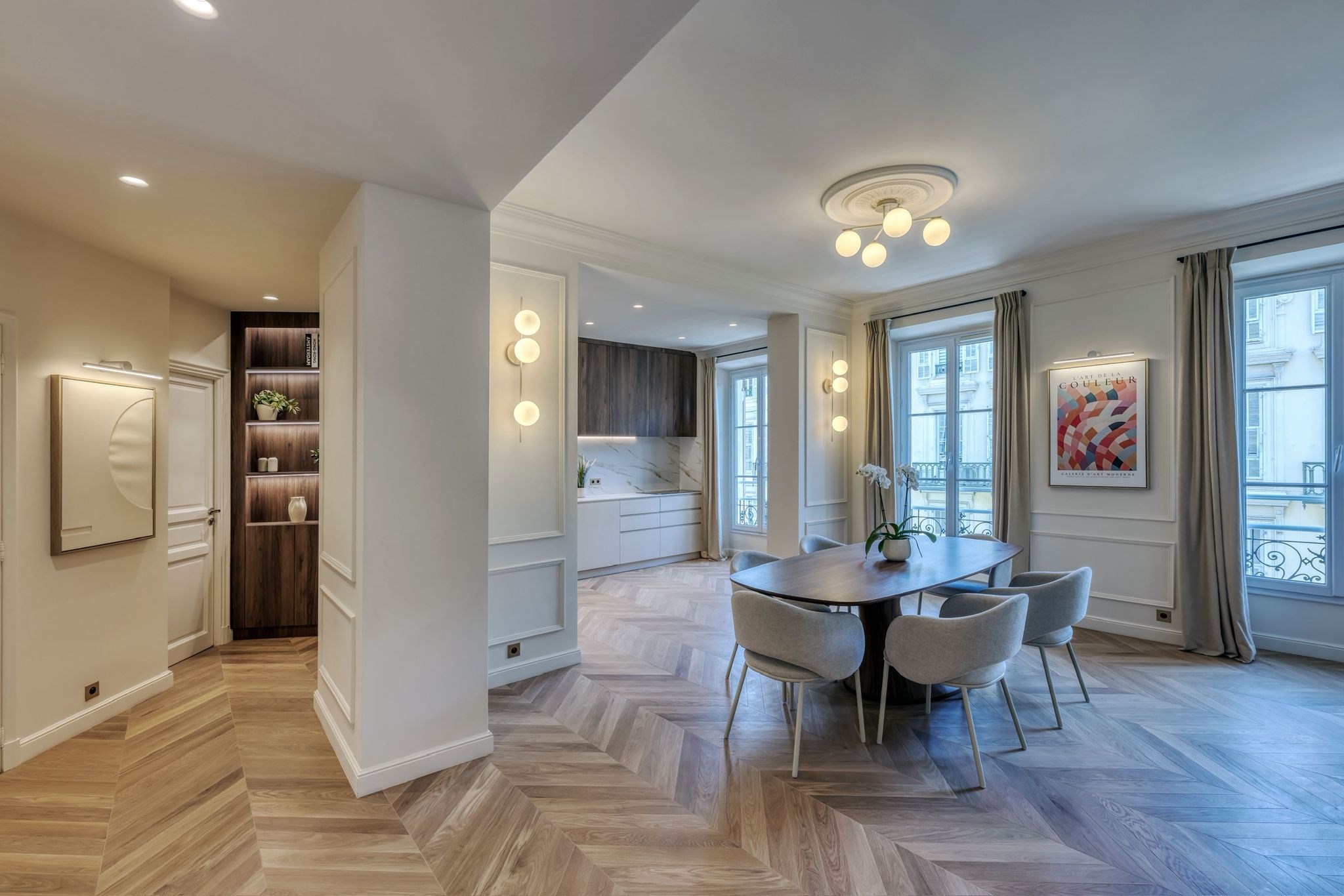  Nice Carré d’Or renovated Haussmann apartment near Promenade des Anglais - 物件實景