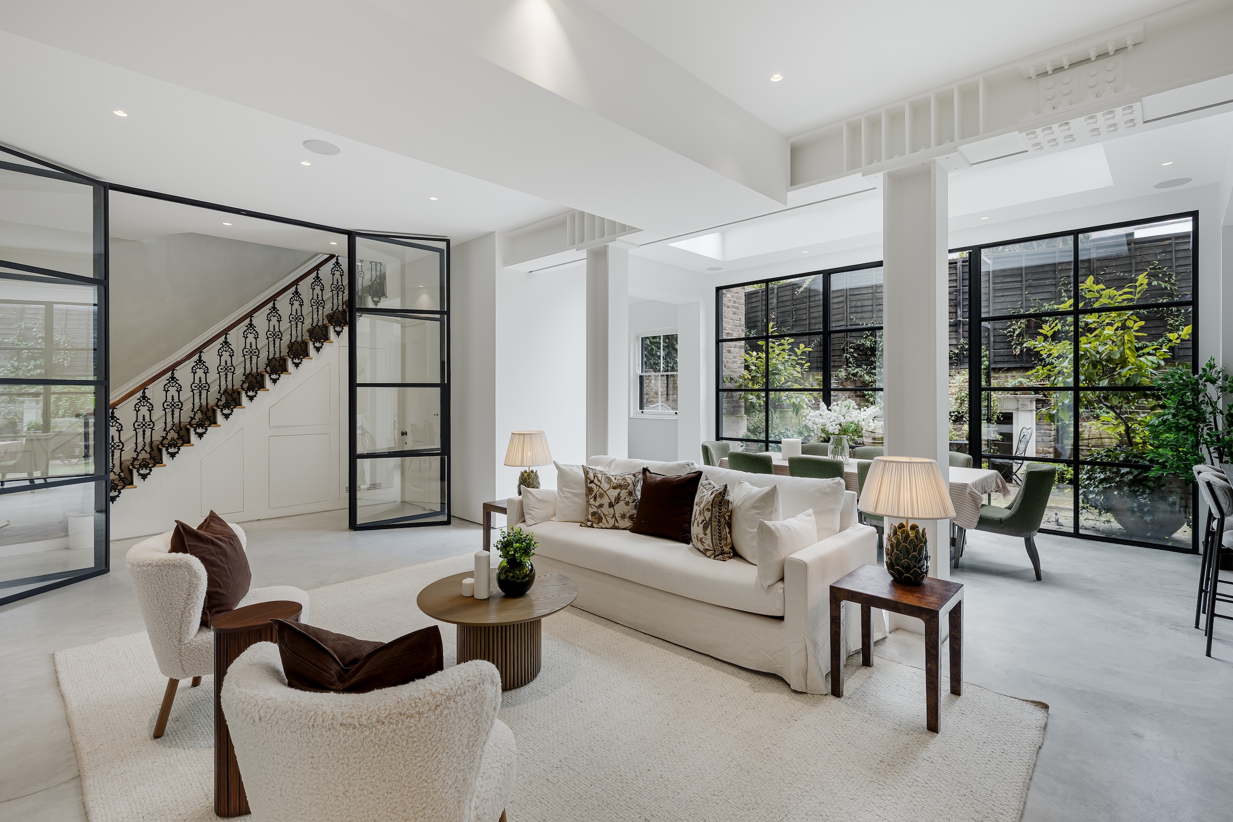 An exceptionally rare double width home