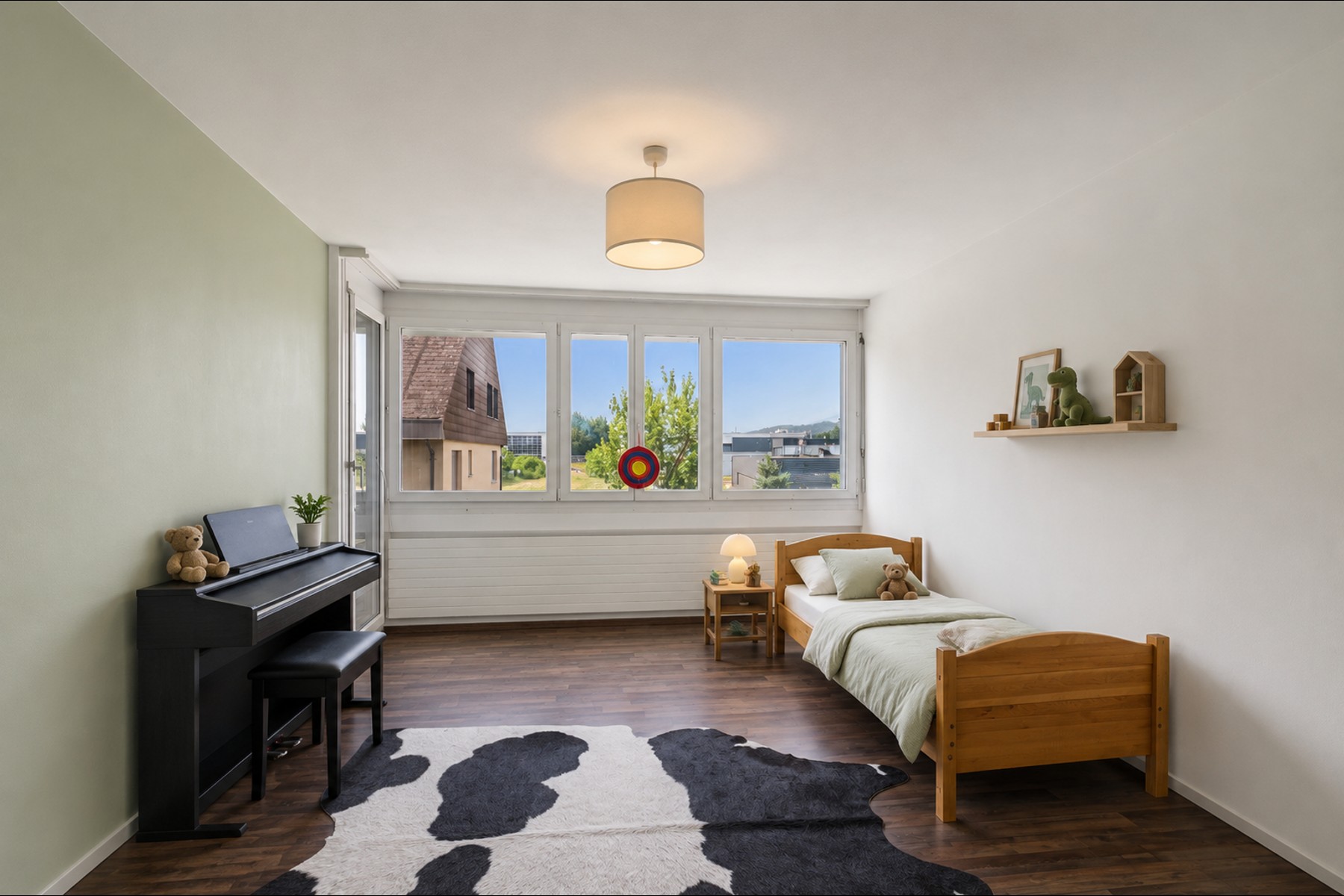  Spacious 5.5-room top-floor apartment with a terrace and 2 outdoor parking space - 物件實景