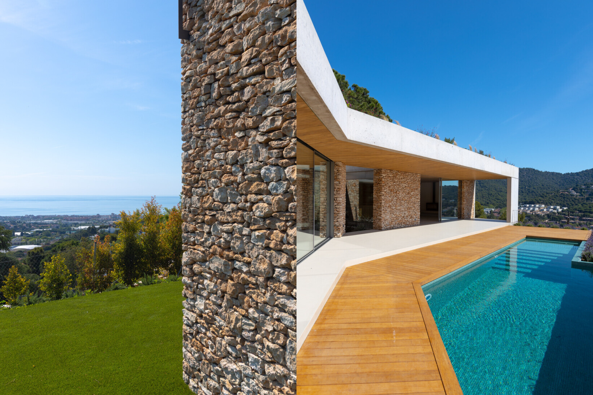  Spectacular new contemporary house with sea views in Cabrils - 物件實景