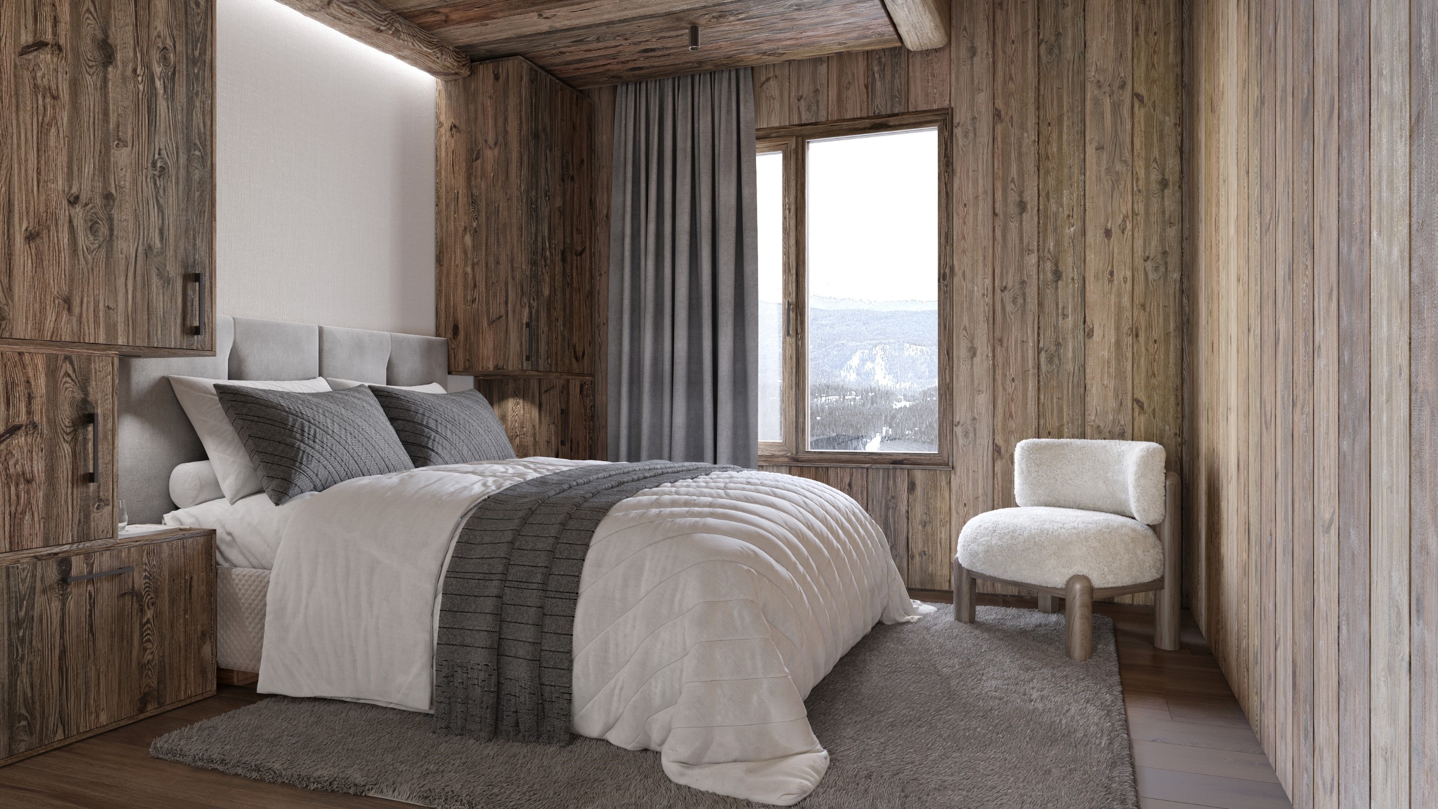  Apartment 101 Zen Haven - New residence close to the center of Megève - 物件實景