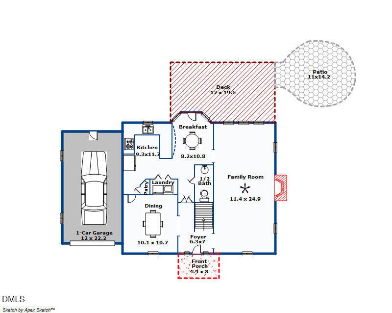 Cary, North Carolina, 27513, United States, 4 Bedrooms Bedrooms, ,3 BathroomsBathrooms,Residential,For Sale,1991619