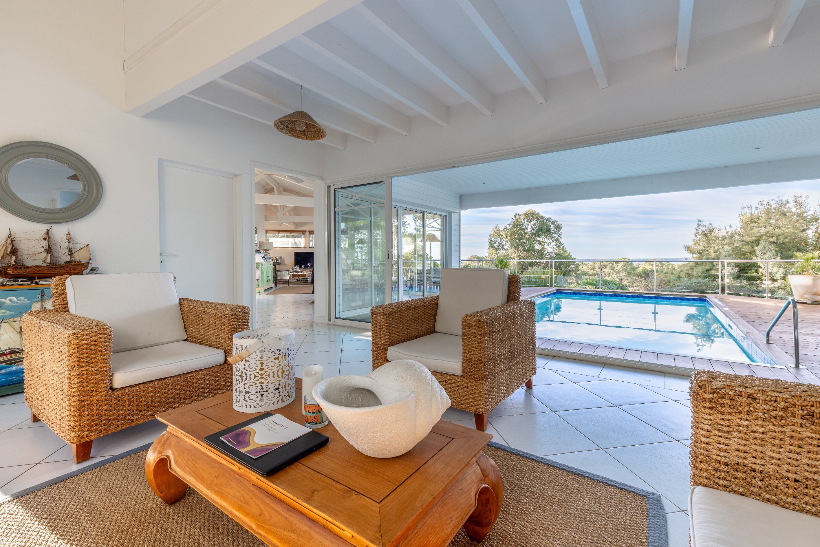  ARCHITECT VILLA WITH SEA VIEW IDEALLY LOCATED IN PYLA - 物件實景