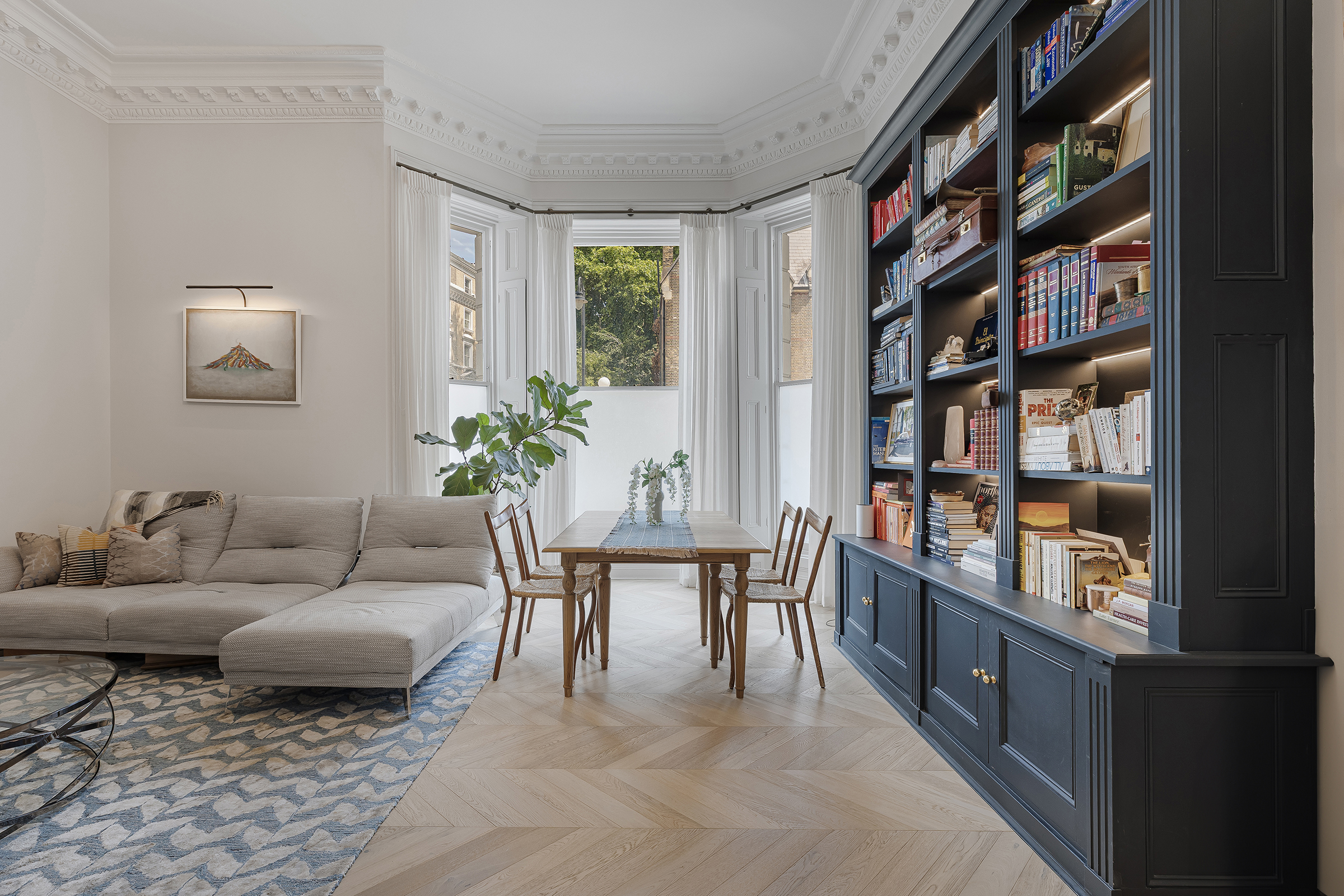  A Three-Bedroom Garden Apartment in South Kensington - 物件實景