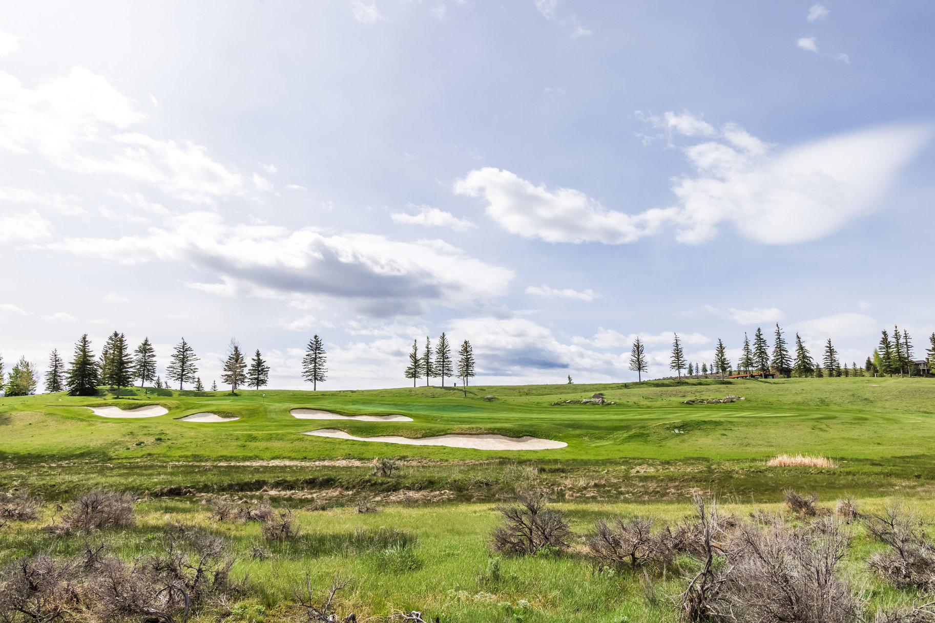  South-facing, Flat Lot on the 4th Green at Glenwild with Ski Resort Views - 物件實景