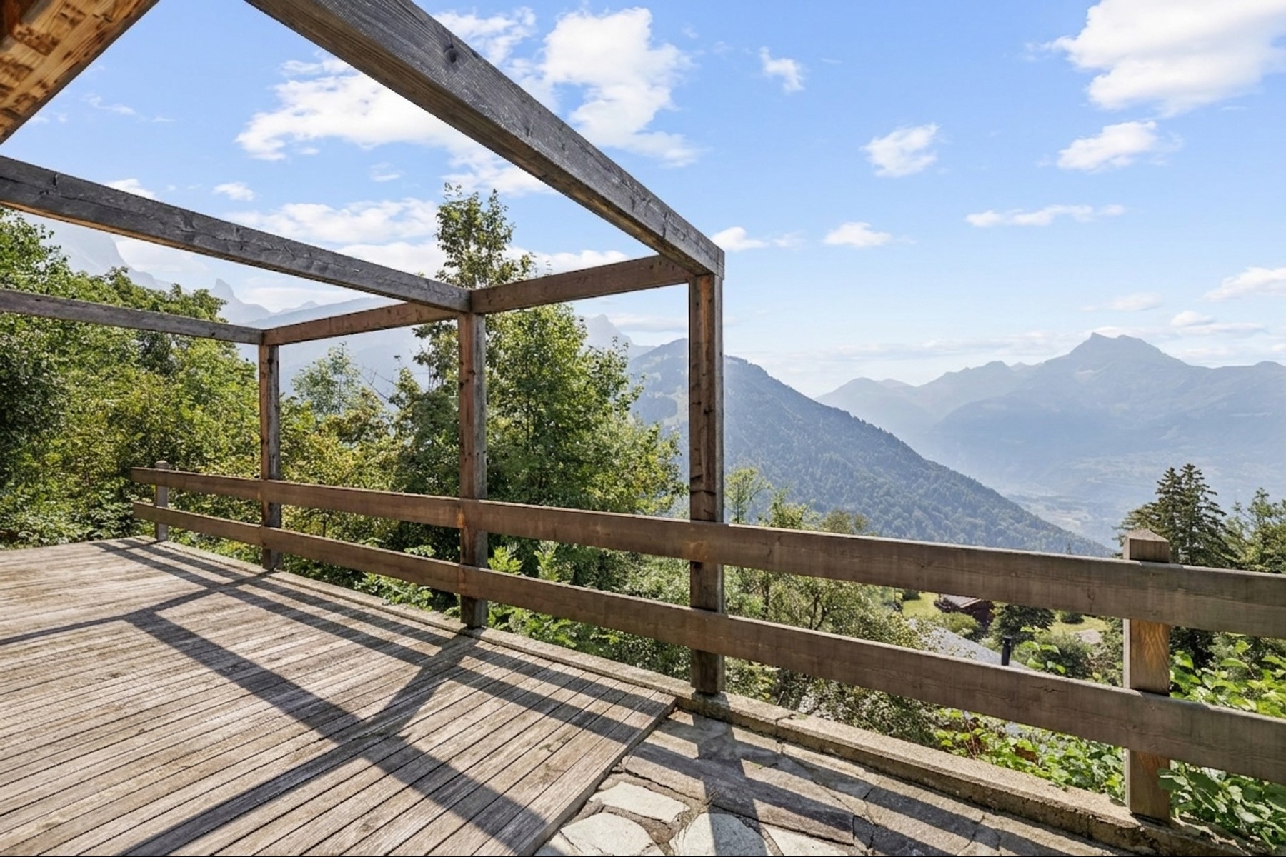  Renovated chalet in the hills above Gryon, independent studio, breathtaking view - 物件實景