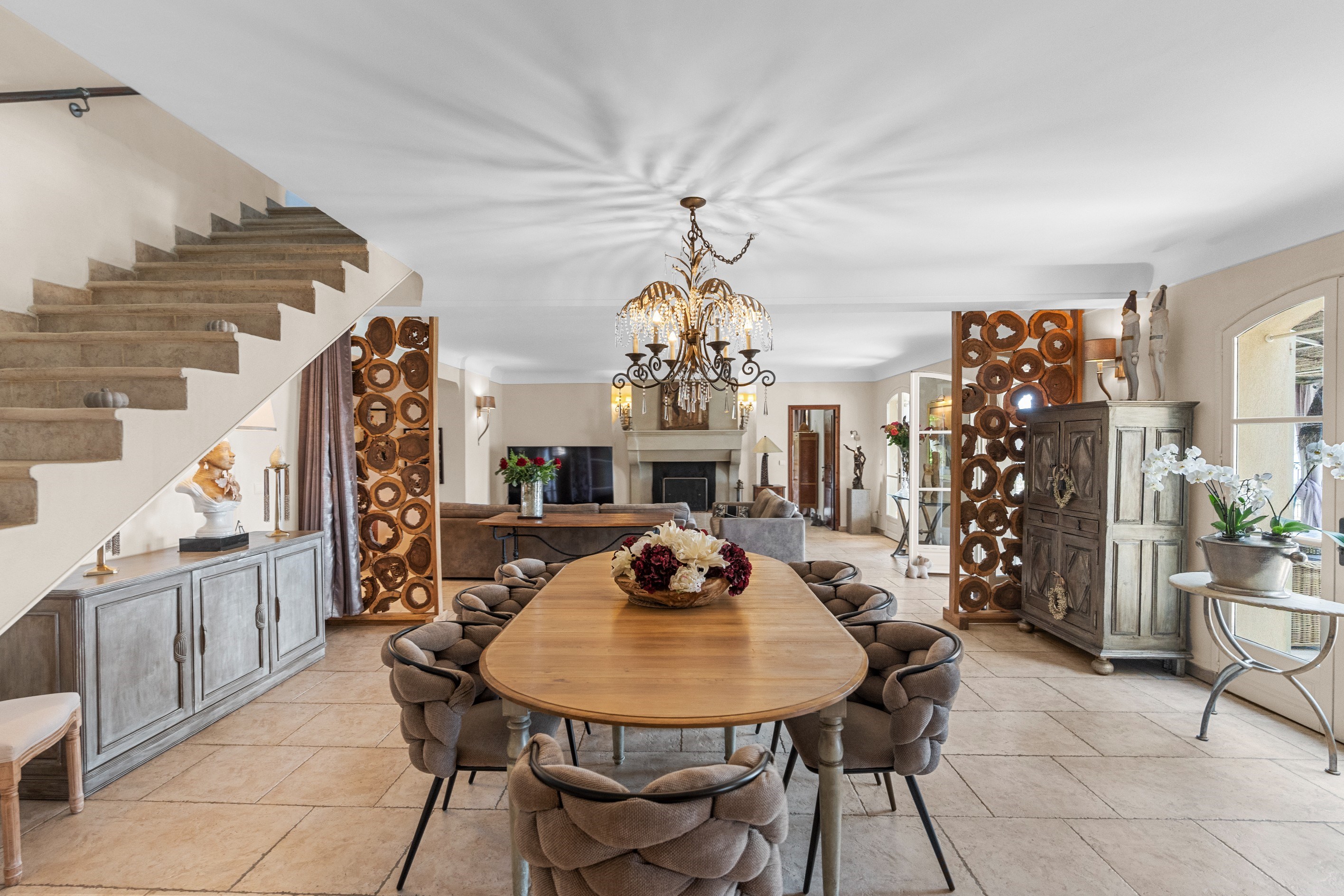  Elegant provençal estate with heated pool and views near Fayence village - 物件實景