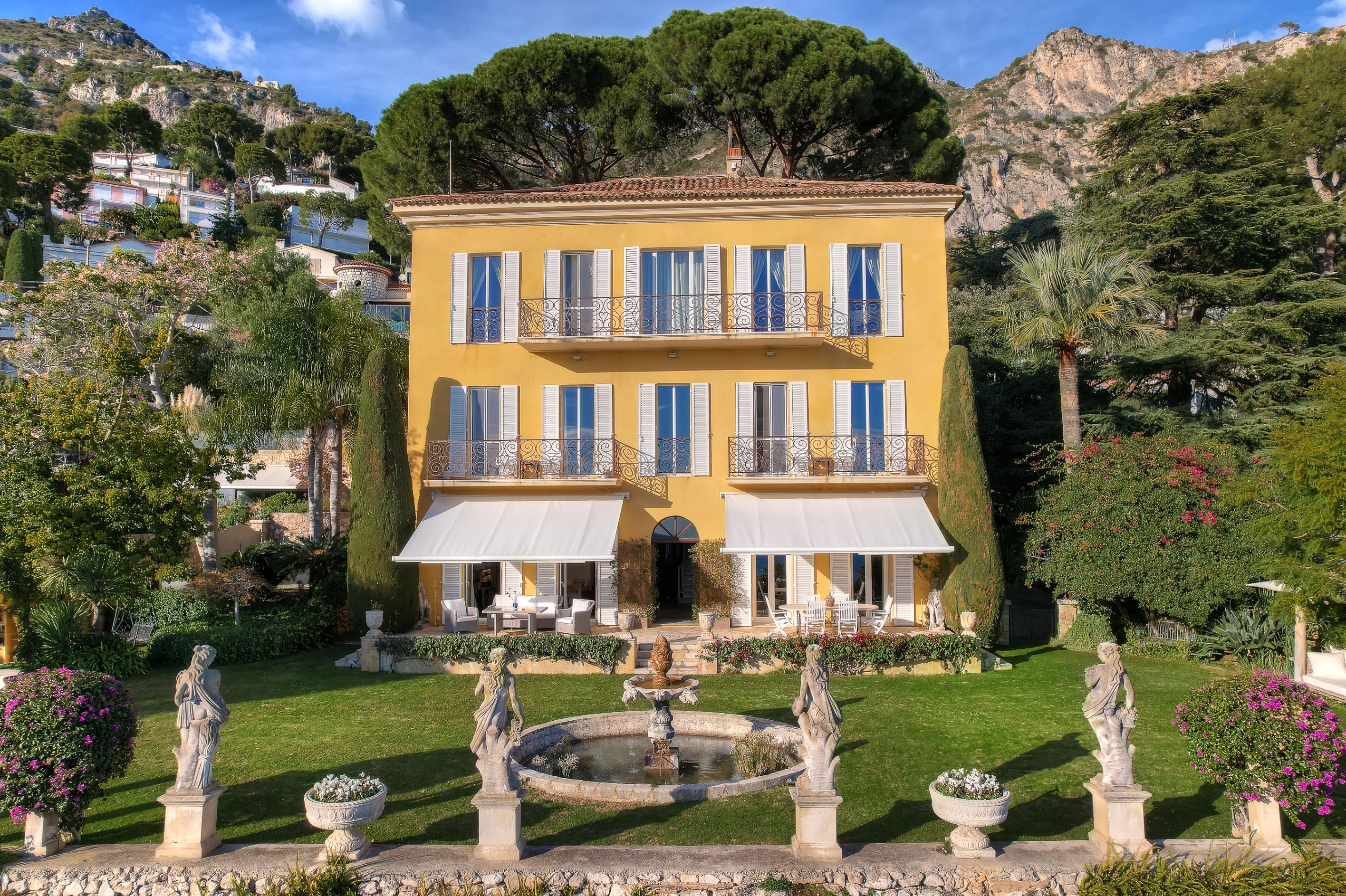  Exceptional Maison de Maître for sale in Èze-sur-Mer, panoramic sea view, near … - 物件實景