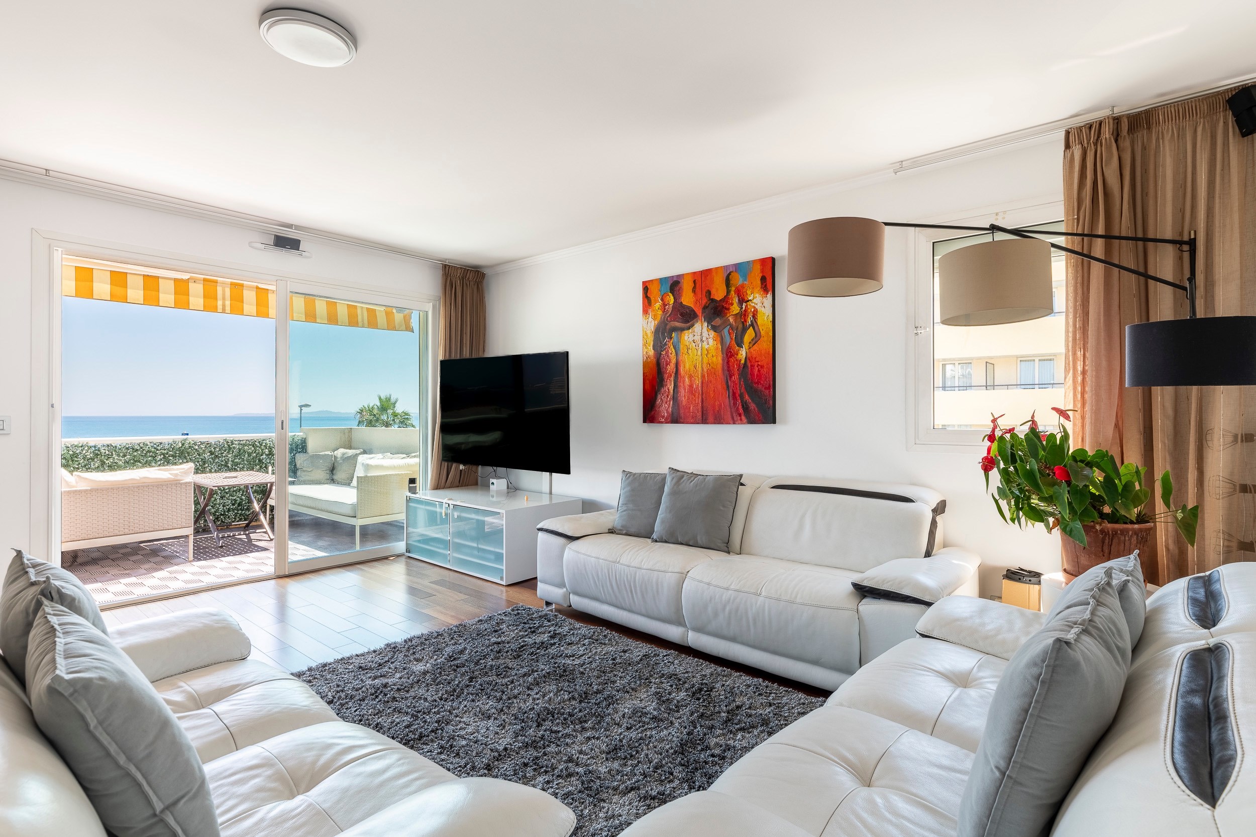  4-room sea-view apartment for sale in Saint-Laurent-du-Var – Near Cap 3000 and … - 物件實景
