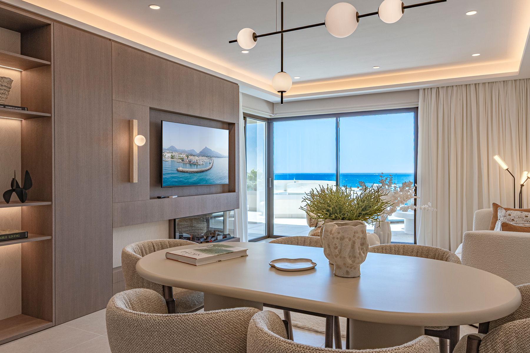  Apartment with sea views in a beachfront community on the New Golden Mile - 物件實景