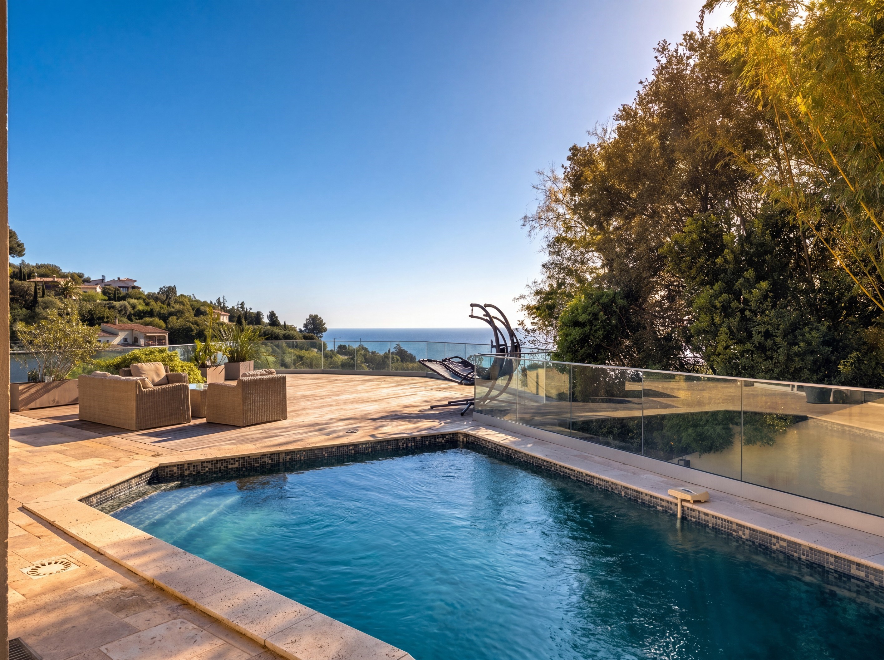  Les Issambres sea view villa with pool, 5 bedrooms and guest apartment near bea… - 物件實景