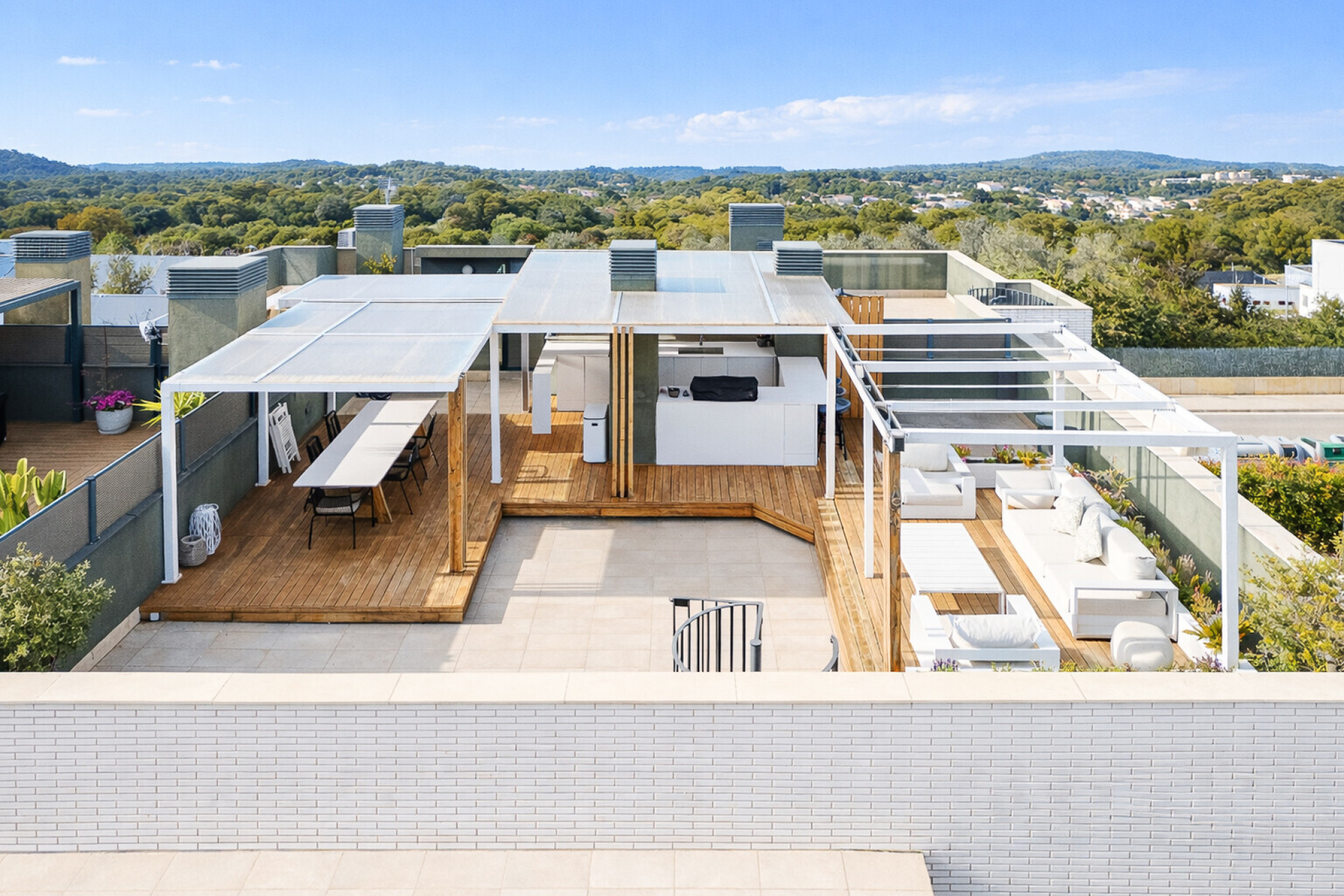  Spectacular duplex penthouse with sea views at Can Girona, Sitges - 物件實景