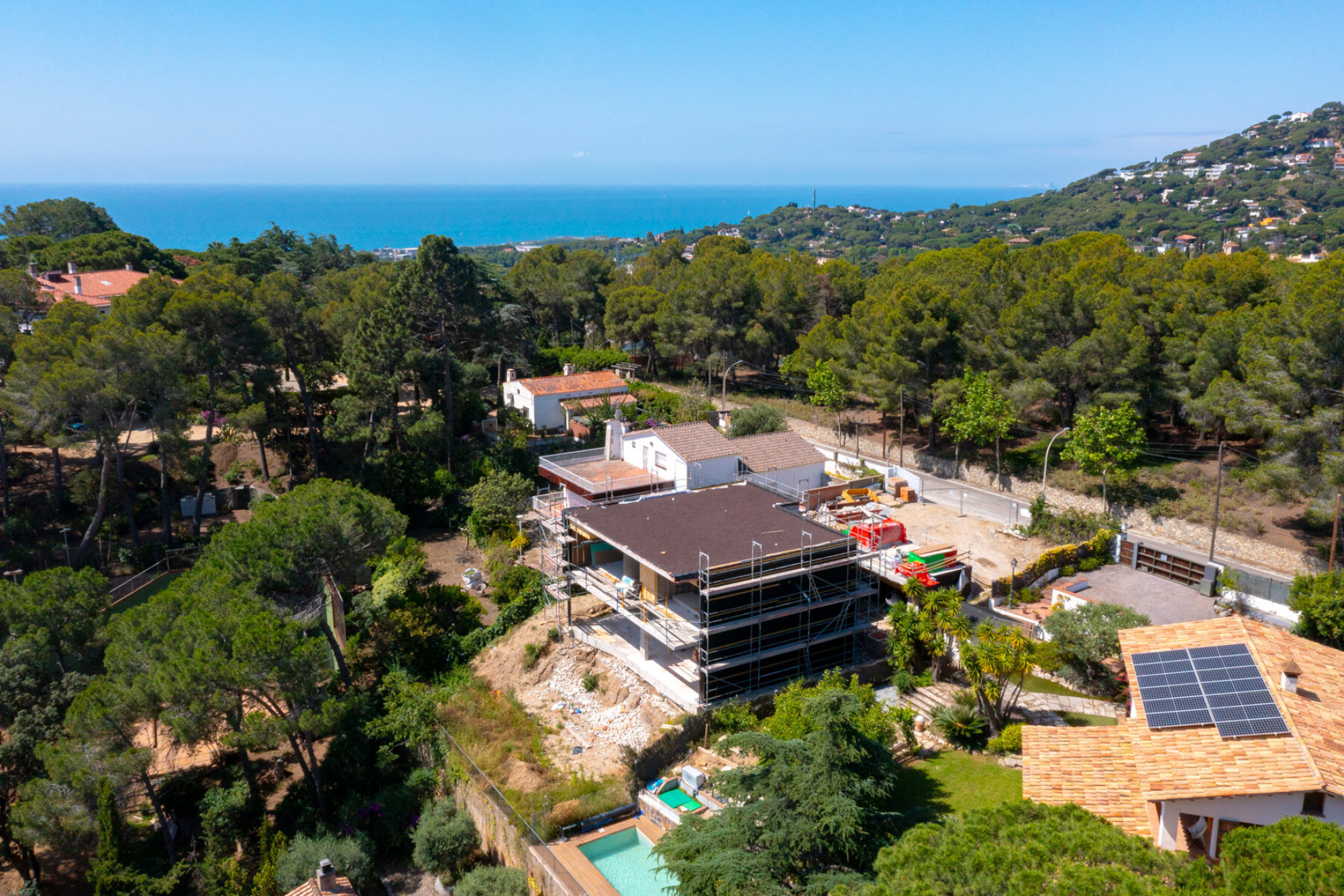  High standing house under construction with sea views in Premia Dalt -Costa BCN - 物件實景