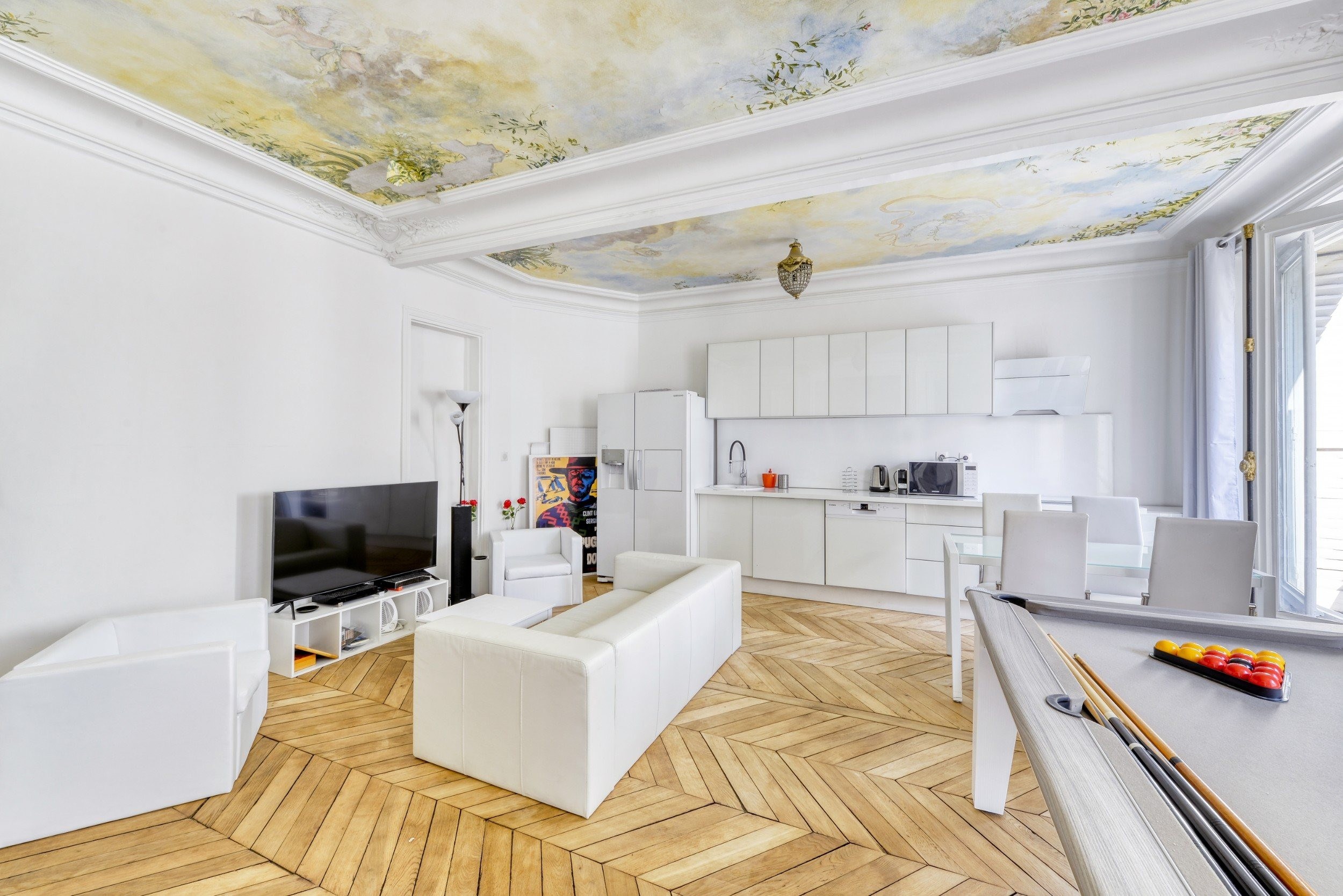  4-room, 3-bedroom apartment in the 8th arrondissement of Paris - 物件實景