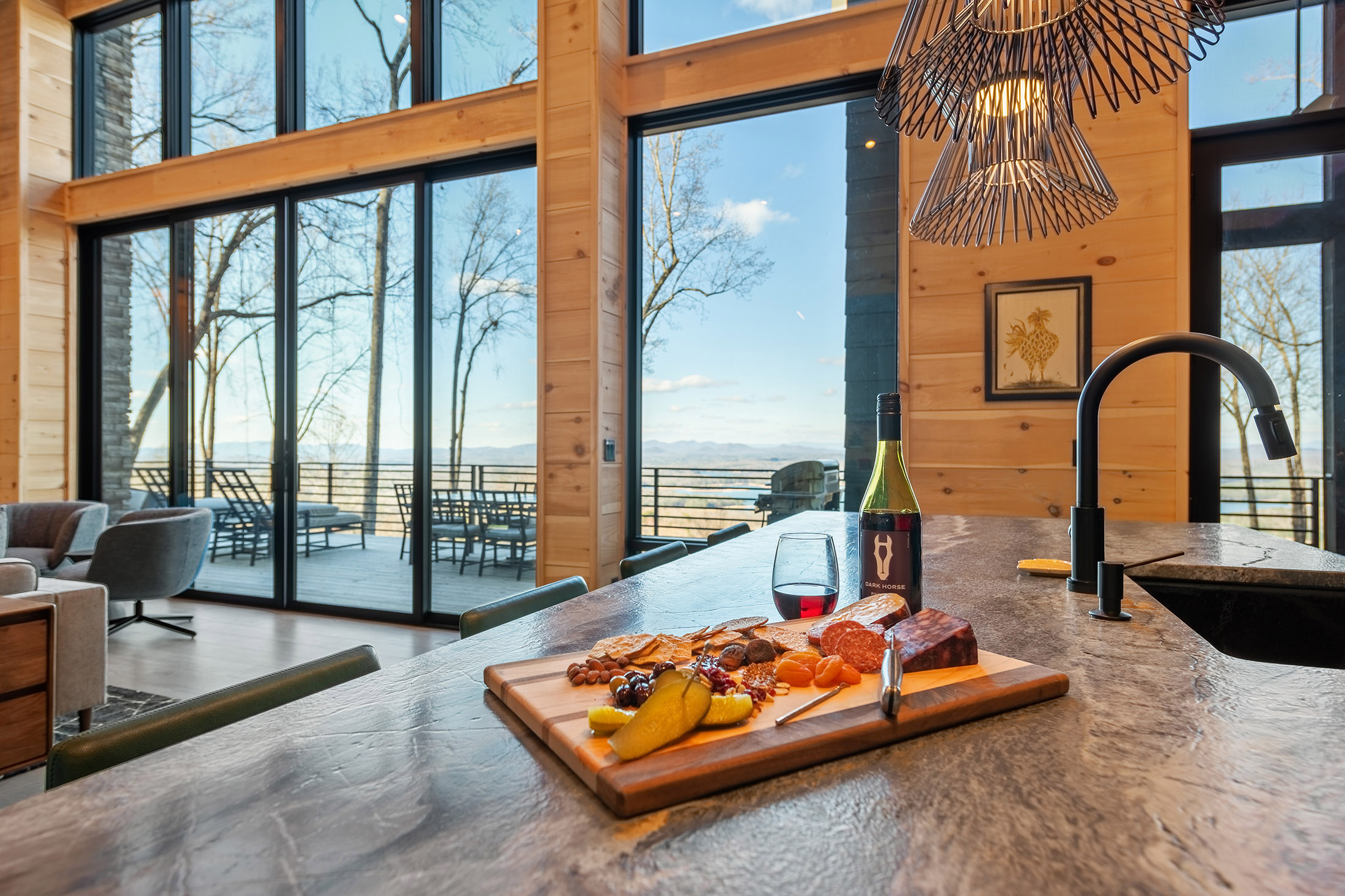  Contemporary Architectural Estate Overlooking Blue Ridge Lake - 物件實景