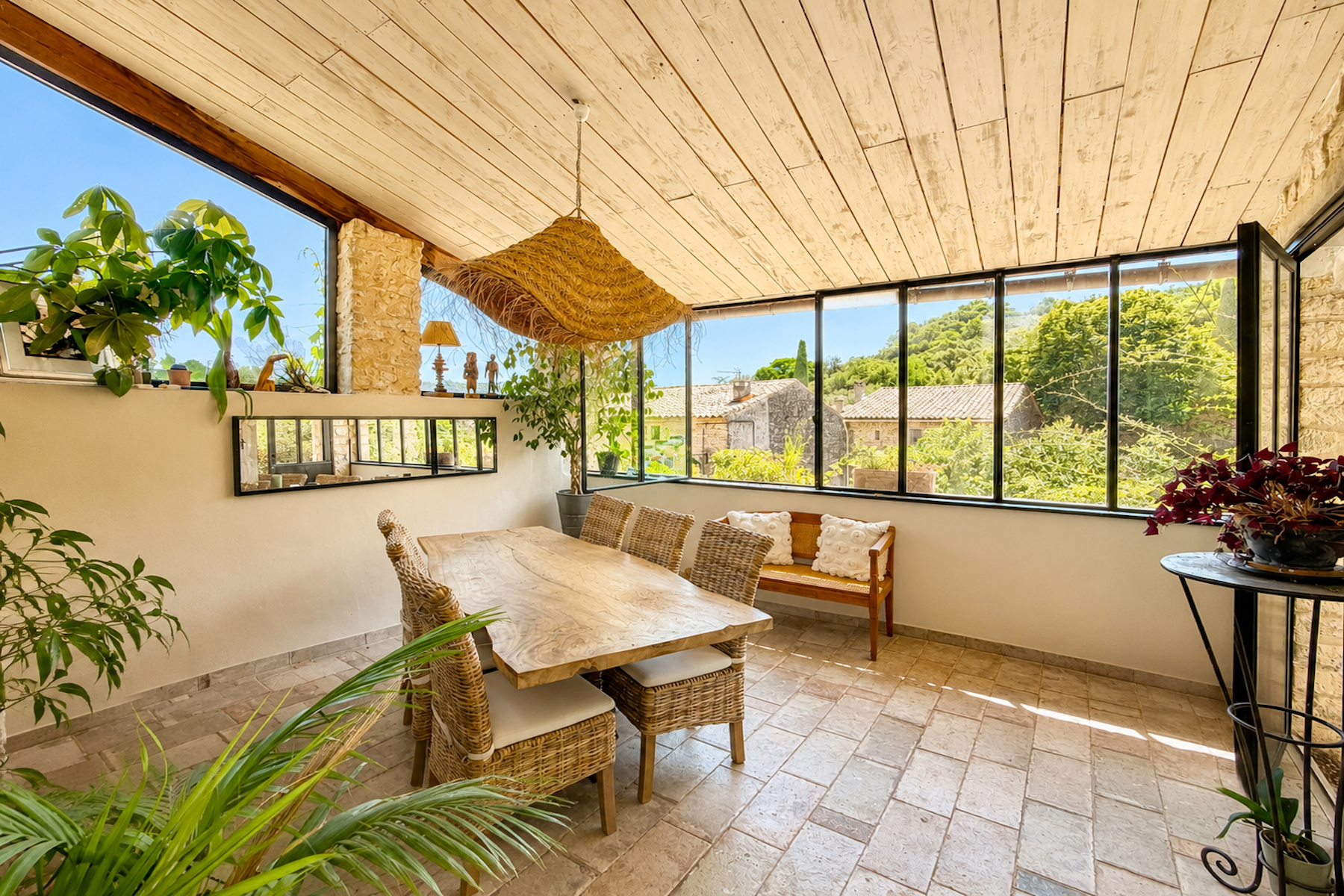  La Roque-sur-Cèze – Exceptional Stone Property in One of France
