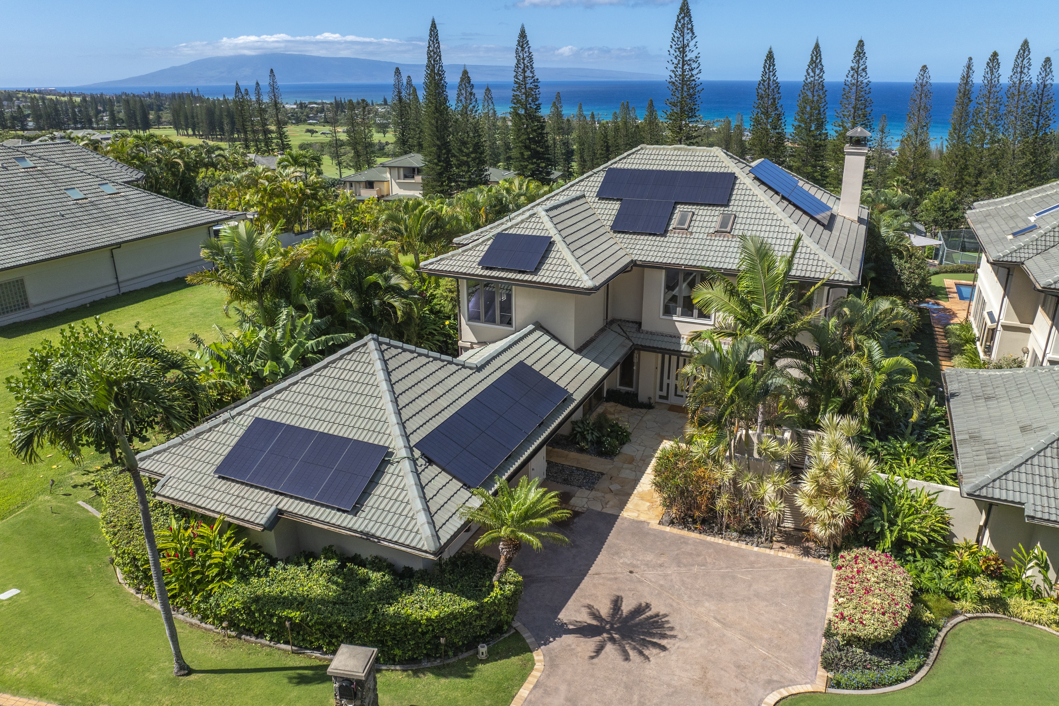 Ocean View Home in Pineapple Hill, Kapalua, Maui