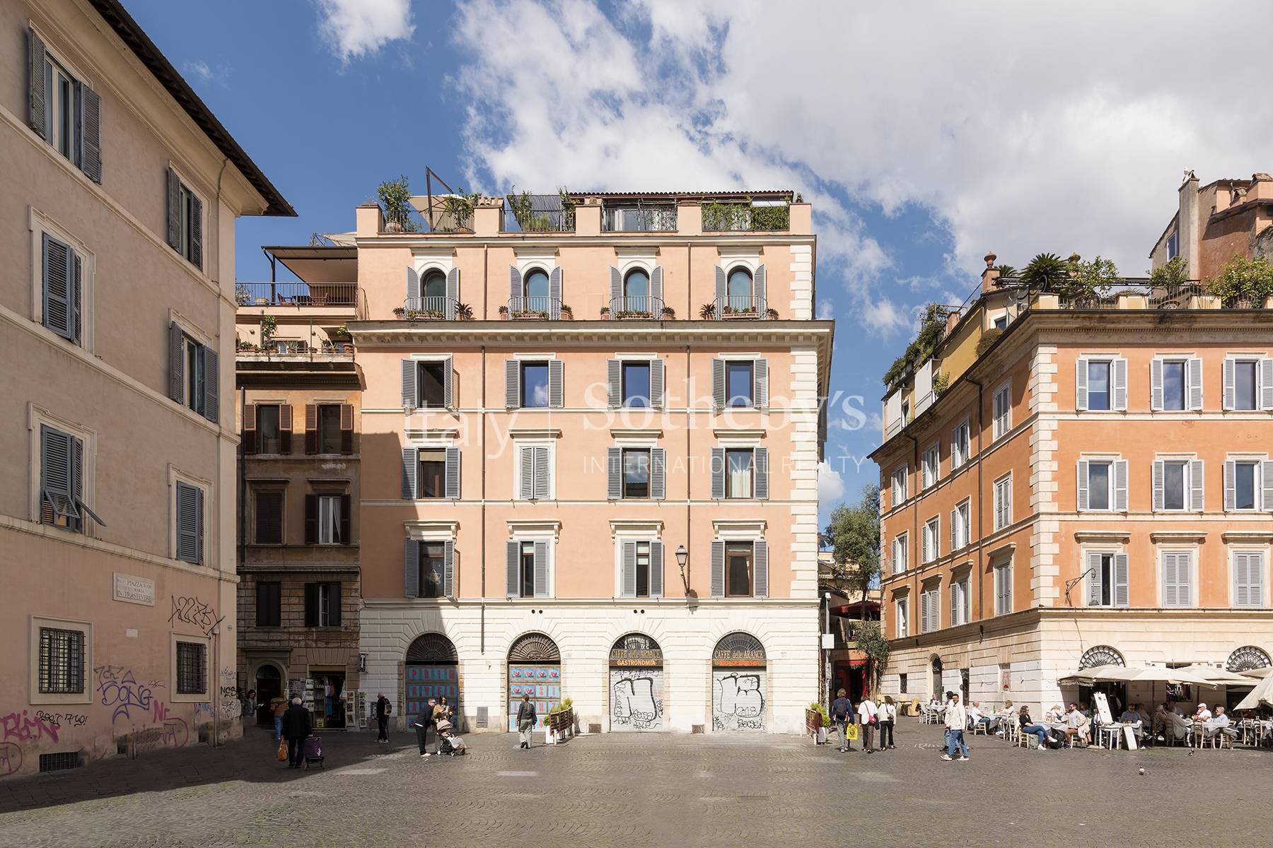  Prestigious penthouse with stunning panoramic terraces in Trastevere - 物件實景