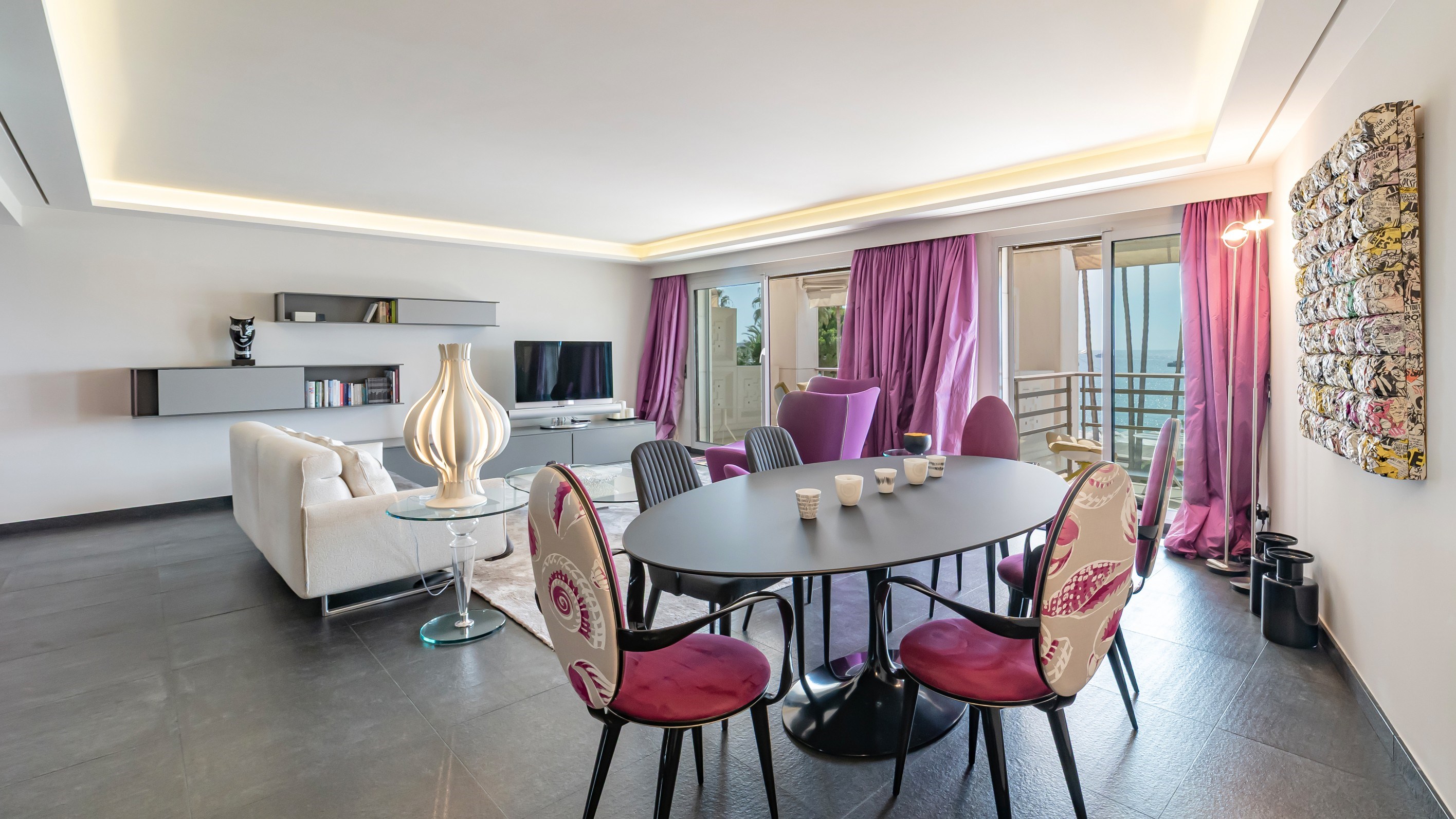  Cannes Croisette, high-end 3 room apartment with pool and garage - 物件實景