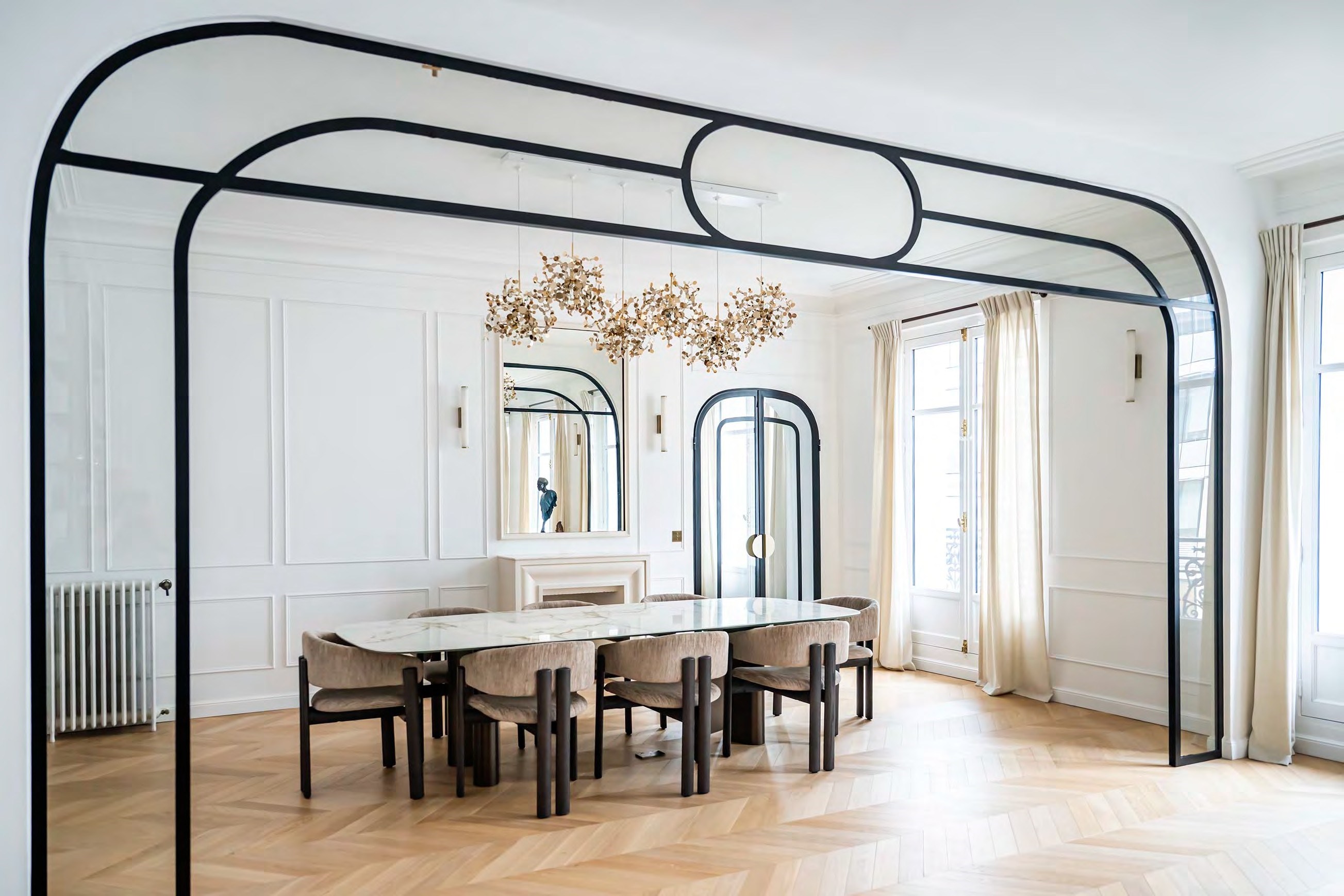  PARIS 17 – PLAINE MONCEAU – Fully Renovated 250 m² Family Residence - 物件實景