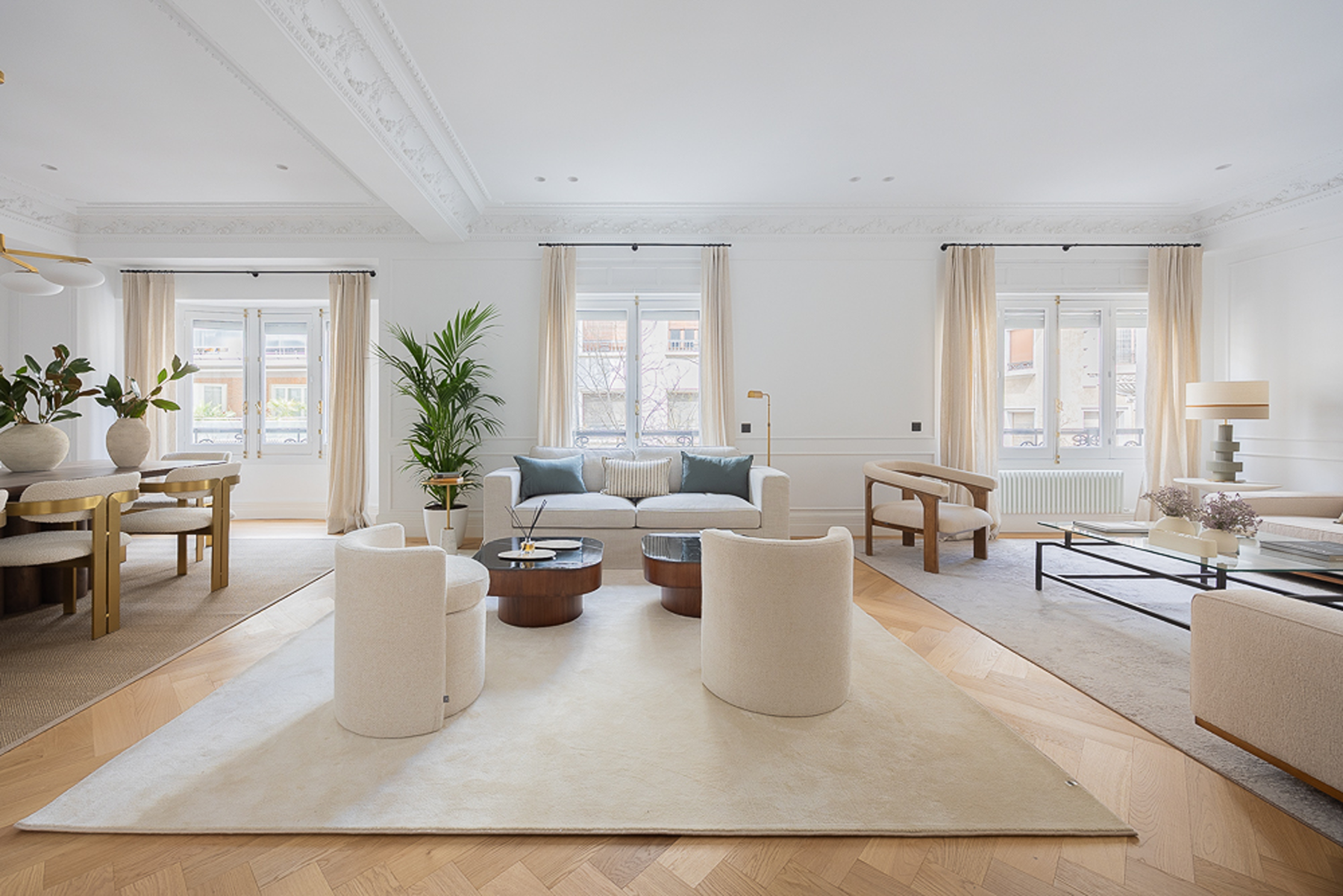  Refurbished stately apartment with terrace in Recoletos, Madrid - 物件實景