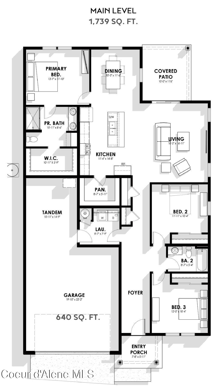 Post Falls, Idaho, 83854, United States, 3 Bedrooms Bedrooms, ,Residential,For Sale,2005820