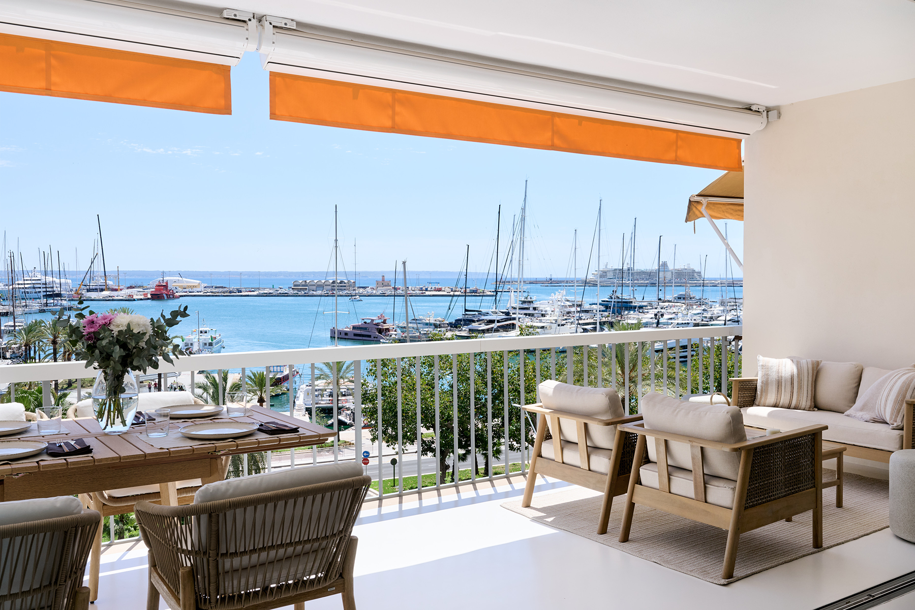  Flat with views of the harbor on Paseo Marítimo de Palma - 物件實景