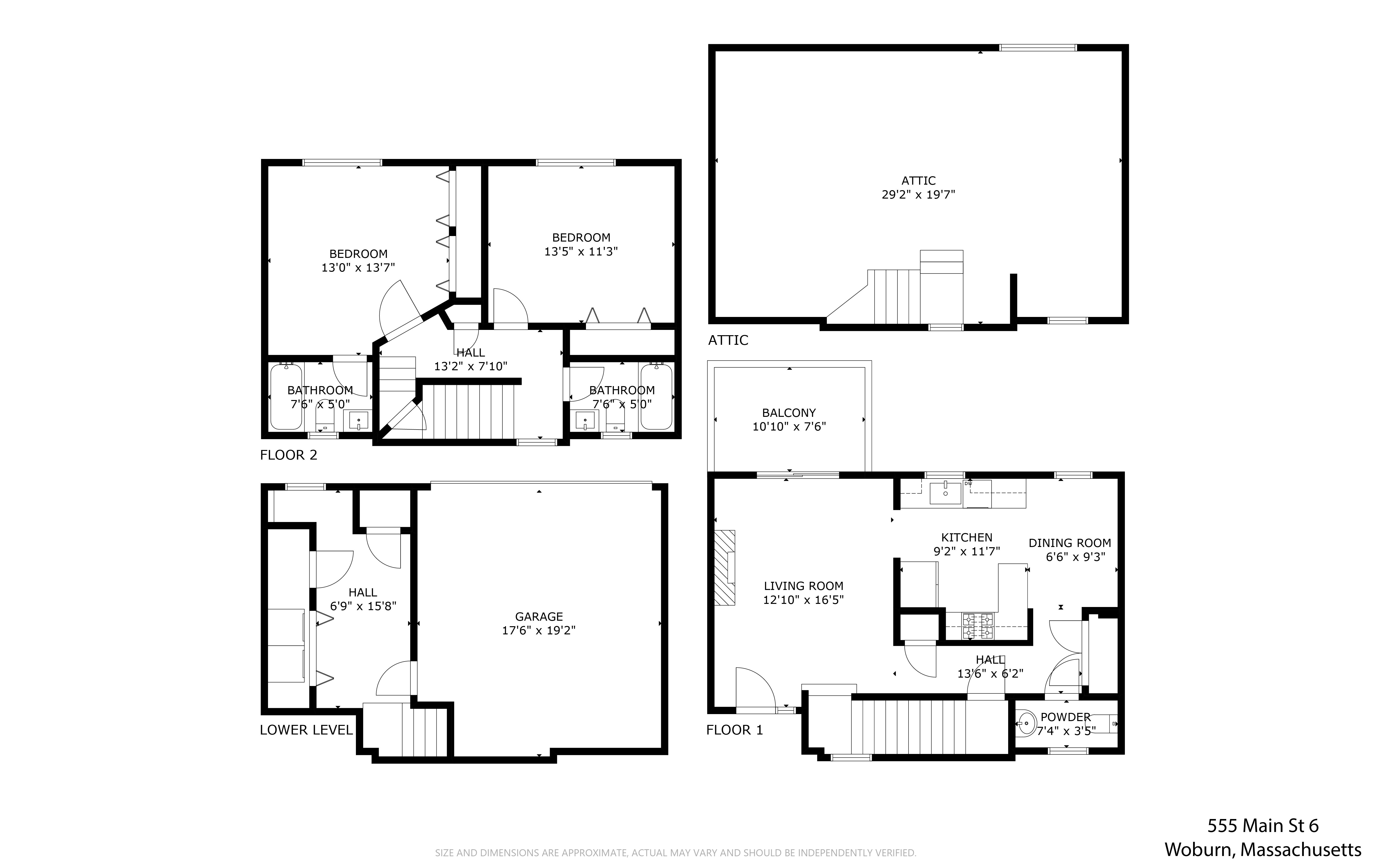  555 Main Street, Unit 6, Woburn, MA 01801 - 物件實景