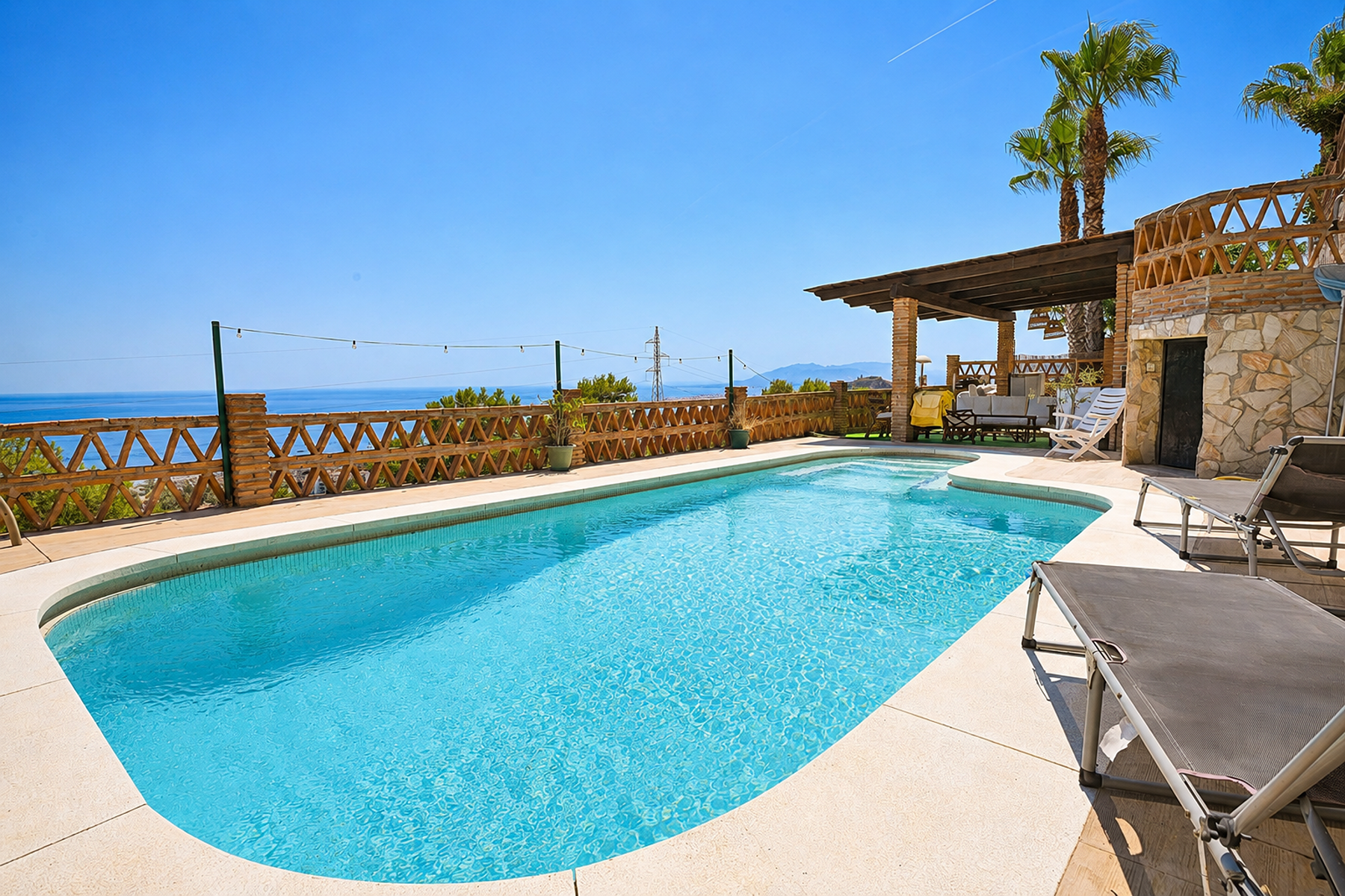  South-facing villa with panoramic sea views in La Cala del Moral - 物件實景