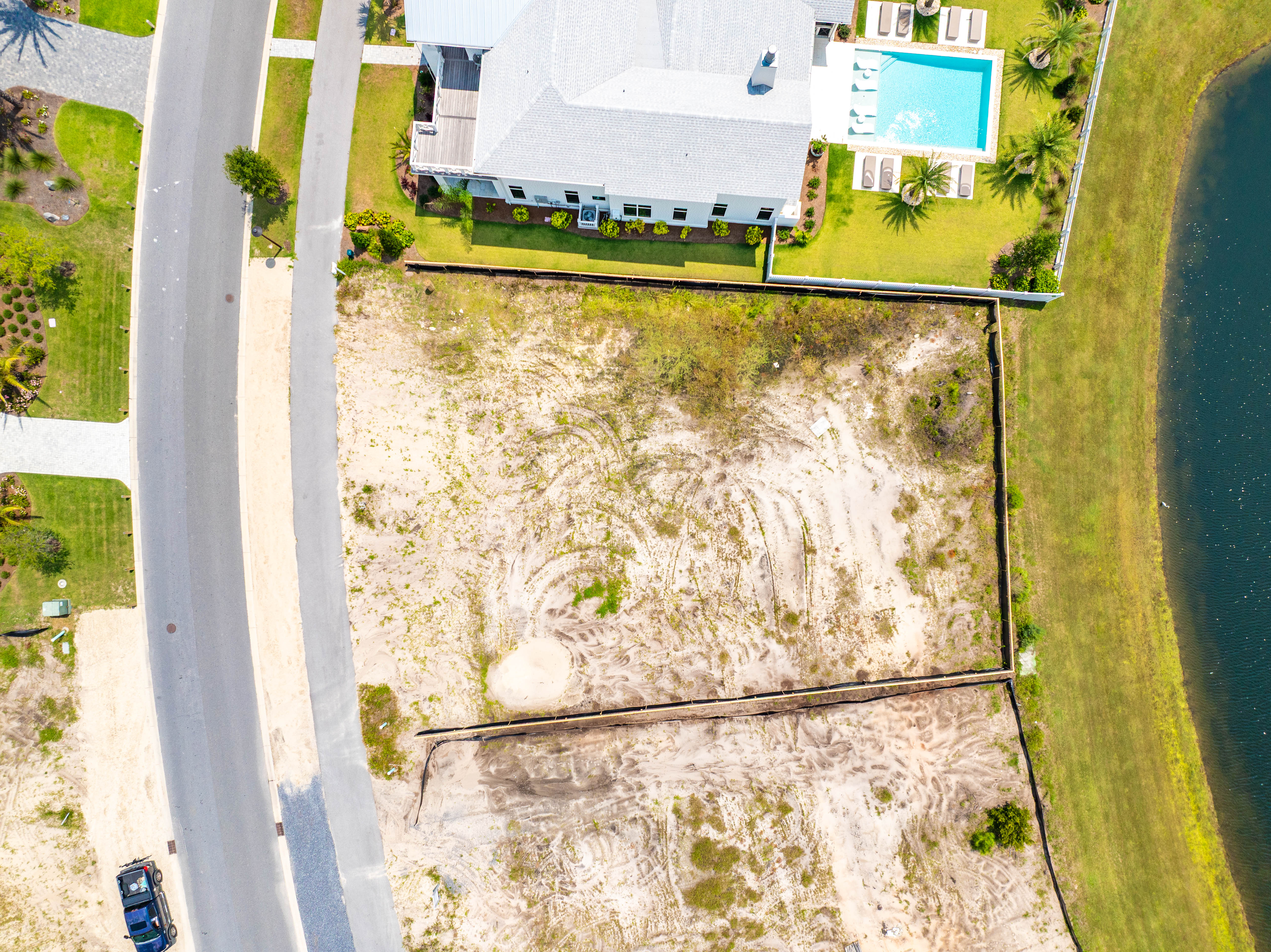  Private Pondside Homesite in One of 30A